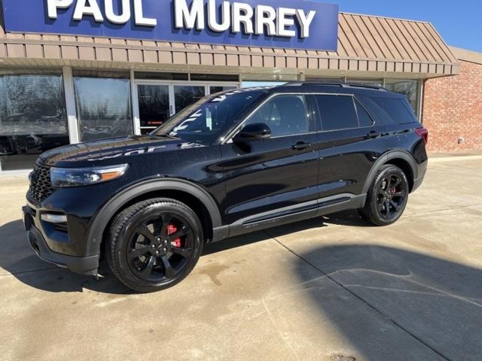 2022 Black /Ebony Ford Explorer ST (1FM5K8GC3NG) with an 3.0L EcoBoost V6 engine, Automatic transmission, located at 1105 E Mulberry, Kaufman, TX, 75142, (972) 962-2151, 32.589550, -96.300926 - Agate Black Metallic 2022 Ford Explorer 4D Sport Utility ST 4WD 10-Speed Automatic 3.0L EcoBoost V6 4WD.<br><br><br>Please call Paul Murrey Ford Inc. In Kaufman Texas A Family Dealership Since 1952 Serving the Dallas Fort Worth and East Texas areas for over 70 years. Please call 972-962-2151 www.mur - Photo #2
