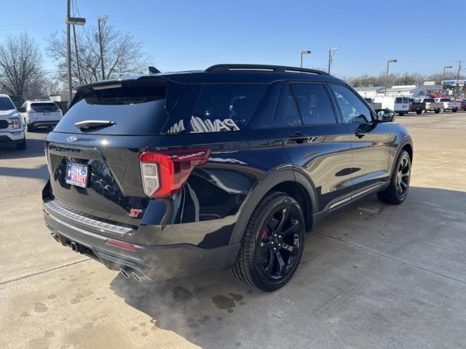 2022 Black /Ebony Ford Explorer ST (1FM5K8GC3NG) with an 3.0L EcoBoost V6 engine, Automatic transmission, located at 1105 E Mulberry, Kaufman, TX, 75142, (972) 962-2151, 32.589550, -96.300926 - Agate Black Metallic 2022 Ford Explorer 4D Sport Utility ST 4WD 10-Speed Automatic 3.0L EcoBoost V6 4WD.<br><br><br>Please call Paul Murrey Ford Inc. In Kaufman Texas A Family Dealership Since 1952 Serving the Dallas Fort Worth and East Texas areas for over 70 years. Please call 972-962-2151 www.mur - Photo #6