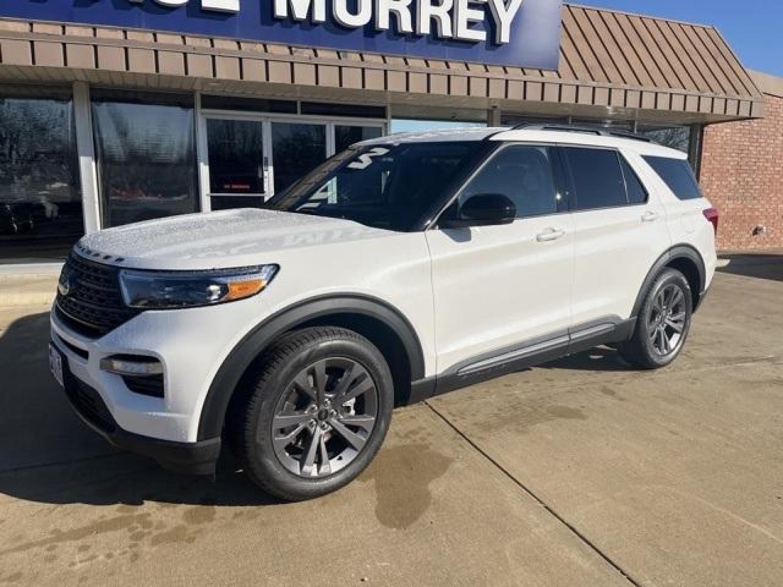 2023 White Metallic /Light Slate Ford Explorer XLT (1FMSK7DH2PG) with an 2.3L EcoBoost I-4 engine, Automatic transmission, located at 1105 E Mulberry, Kaufman, TX, 75142, (972) 962-2151, 32.589550, -96.300926 - Star White Metallic Tri-Coat 2023 Ford Explorer 4D Sport Utility XLT RWD 10-Speed Automatic 2.3L EcoBoost I-4<br><br>21/28 City/Highway MPG<br><br><br>Please call Paul Murrey Ford Inc. In Kaufman Texas A Family Dealership Since 1952 Serving the Dallas Fort Worth and East Texas areas for over 70 year - Photo #2
