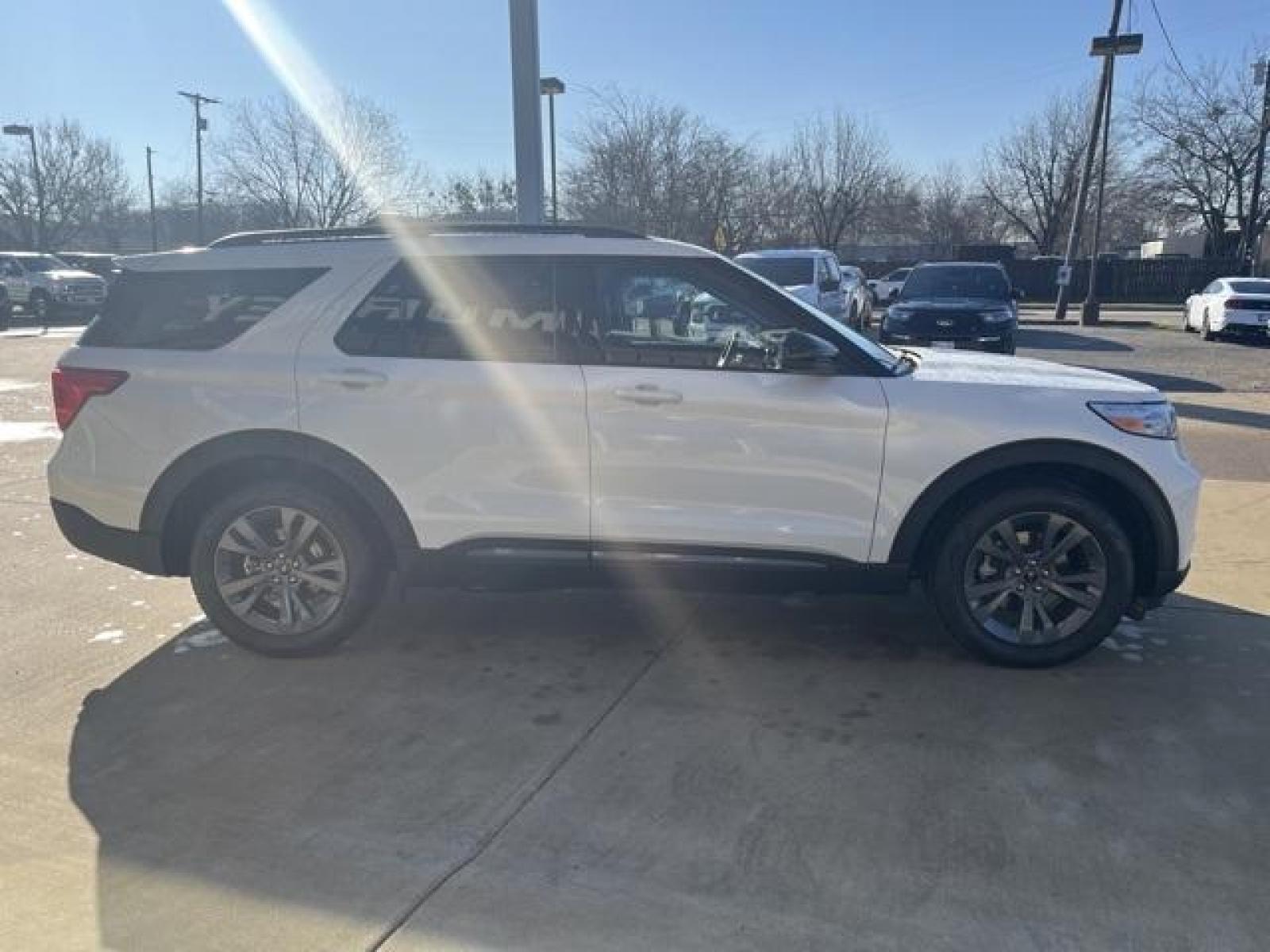2023 White Metallic /Light Slate Ford Explorer XLT (1FMSK7DH2PG) with an 2.3L EcoBoost I-4 engine, Automatic transmission, located at 1105 E Mulberry, Kaufman, TX, 75142, (972) 962-2151, 32.589550, -96.300926 - Star White Metallic Tri-Coat 2023 Ford Explorer 4D Sport Utility XLT RWD 10-Speed Automatic 2.3L EcoBoost I-4<br><br>21/28 City/Highway MPG<br><br><br>Please call Paul Murrey Ford Inc. In Kaufman Texas A Family Dealership Since 1952 Serving the Dallas Fort Worth and East Texas areas for over 70 year - Photo #7