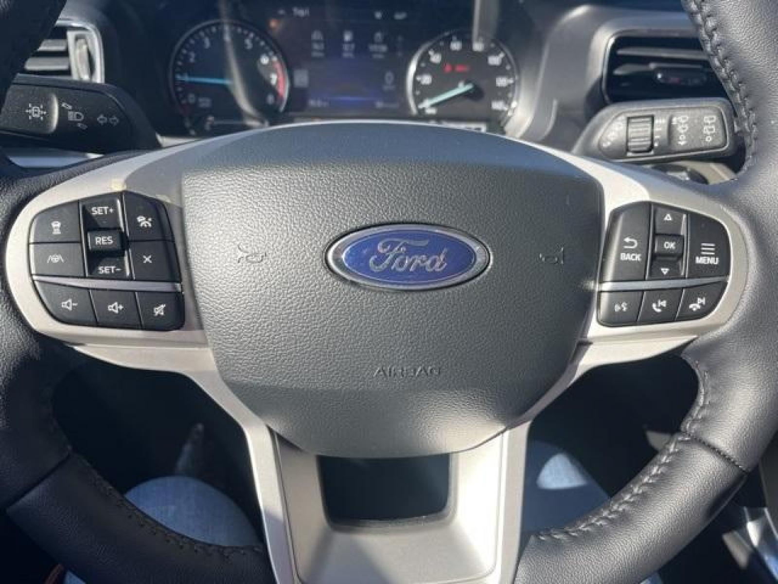 2023 White Metallic /Light Slate Ford Explorer XLT (1FMSK7DH2PG) with an 2.3L EcoBoost I-4 engine, Automatic transmission, located at 1105 E Mulberry, Kaufman, TX, 75142, (972) 962-2151, 32.589550, -96.300926 - Star White Metallic Tri-Coat 2023 Ford Explorer 4D Sport Utility XLT RWD 10-Speed Automatic 2.3L EcoBoost I-4<br><br>21/28 City/Highway MPG<br><br><br>Please call Paul Murrey Ford Inc. In Kaufman Texas A Family Dealership Since 1952 Serving the Dallas Fort Worth and East Texas areas for over 70 year - Photo #28