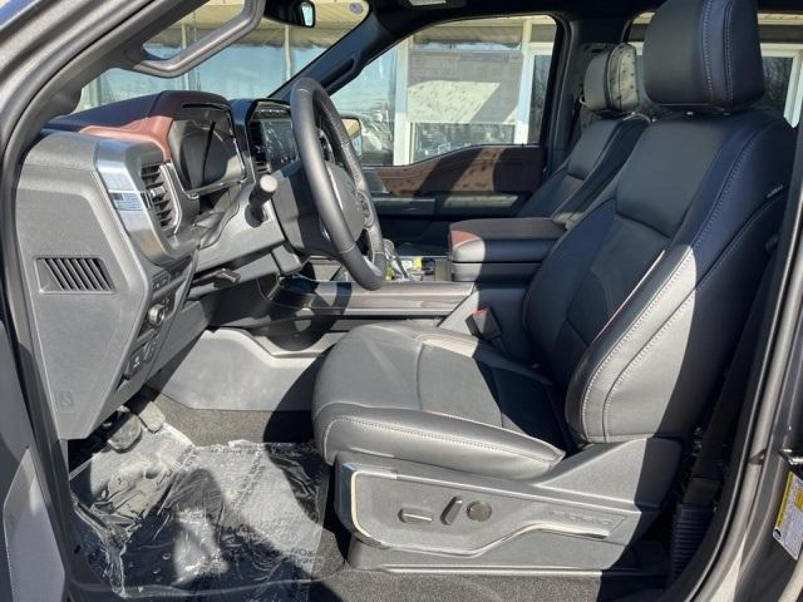 2023 Gray Metallic /Black Ford F-150 Lariat (1FTFW1E83PK) with an 3.5L V6 EcoBoost engine, Automatic transmission, located at 1105 E Mulberry, Kaufman, TX, 75142, (972) 962-2151, 32.589550, -96.300926 - Carbonized Gray Metallic 2023 Ford F-150 4D SuperCrew Lariat 4WD 10-Speed Automatic 3.5L V6 EcoBoost 4WD.<br><br><br>Please call Paul Murrey Ford Inc. In Kaufman Texas A Family Dealership Since 1952 Serving the Dallas Fort Worth and East Texas areas for over 70 years. Please call 972-962-2151 www.mu - Photo #12