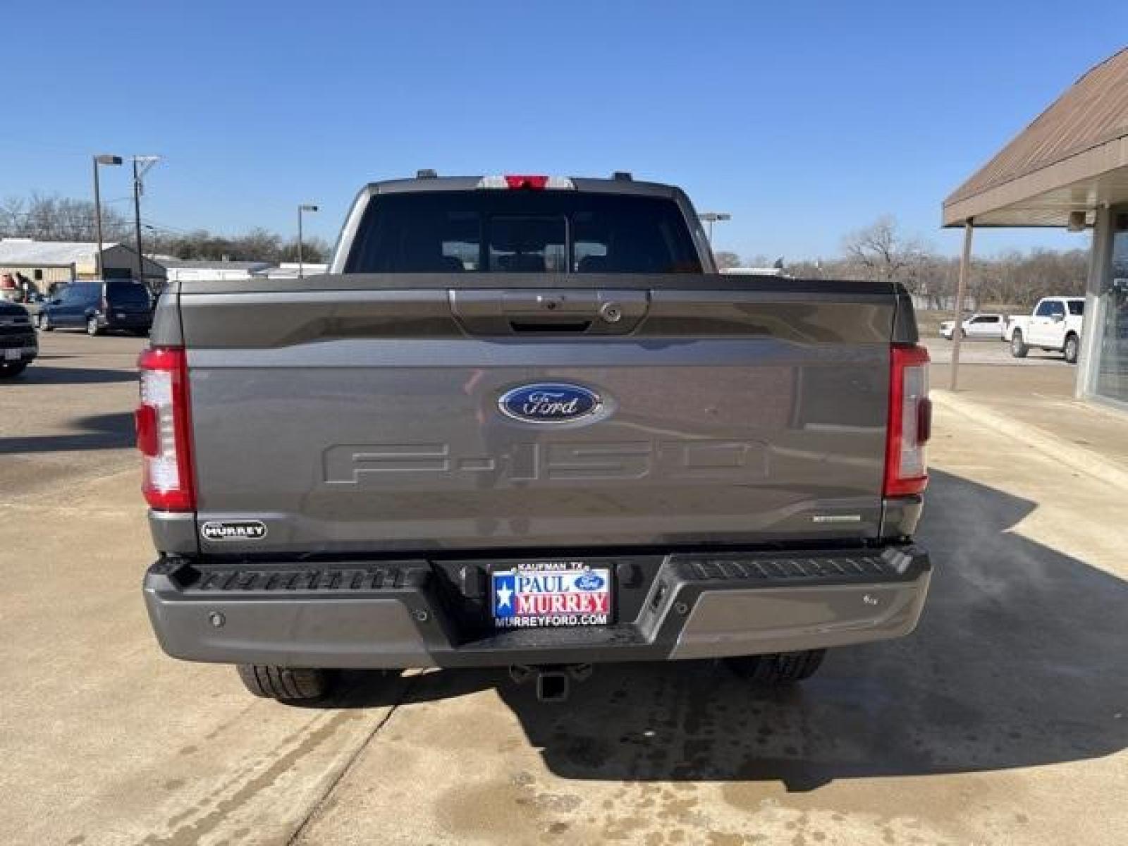 2023 Gray Metallic /Black Ford F-150 Lariat (1FTFW1E83PK) with an 3.5L V6 EcoBoost engine, Automatic transmission, located at 1105 E Mulberry, Kaufman, TX, 75142, (972) 962-2151, 32.589550, -96.300926 - Carbonized Gray Metallic 2023 Ford F-150 4D SuperCrew Lariat 4WD 10-Speed Automatic 3.5L V6 EcoBoost 4WD.<br><br><br>Please call Paul Murrey Ford Inc. In Kaufman Texas A Family Dealership Since 1952 Serving the Dallas Fort Worth and East Texas areas for over 70 years. Please call 972-962-2151 www.mu - Photo #5