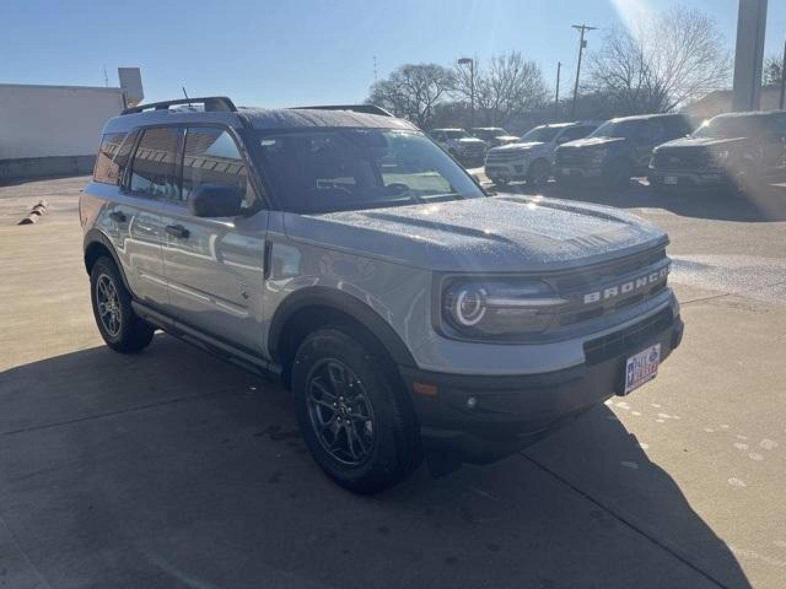 2023 Cactus /Ebony Ford Bronco Sport Big Bend (3FMCR9B69PR) with an 1.5L EcoBoost engine, Automatic transmission, located at 1105 E Mulberry, Kaufman, TX, 75142, (972) 962-2151, 32.589550, -96.300926 - Cactus Gray 2023 Ford Bronco Sport 4D Sport Utility Big Bend 4WD 8-Speed Automatic 1.5L EcoBoost<br><br>25/28 City/Highway MPG<br><br><br>Please call Paul Murrey Ford Inc. In Kaufman Texas A Family Dealership Since 1952 Serving the Dallas Fort Worth and East Texas areas for over 70 years. Please cal - Photo #8