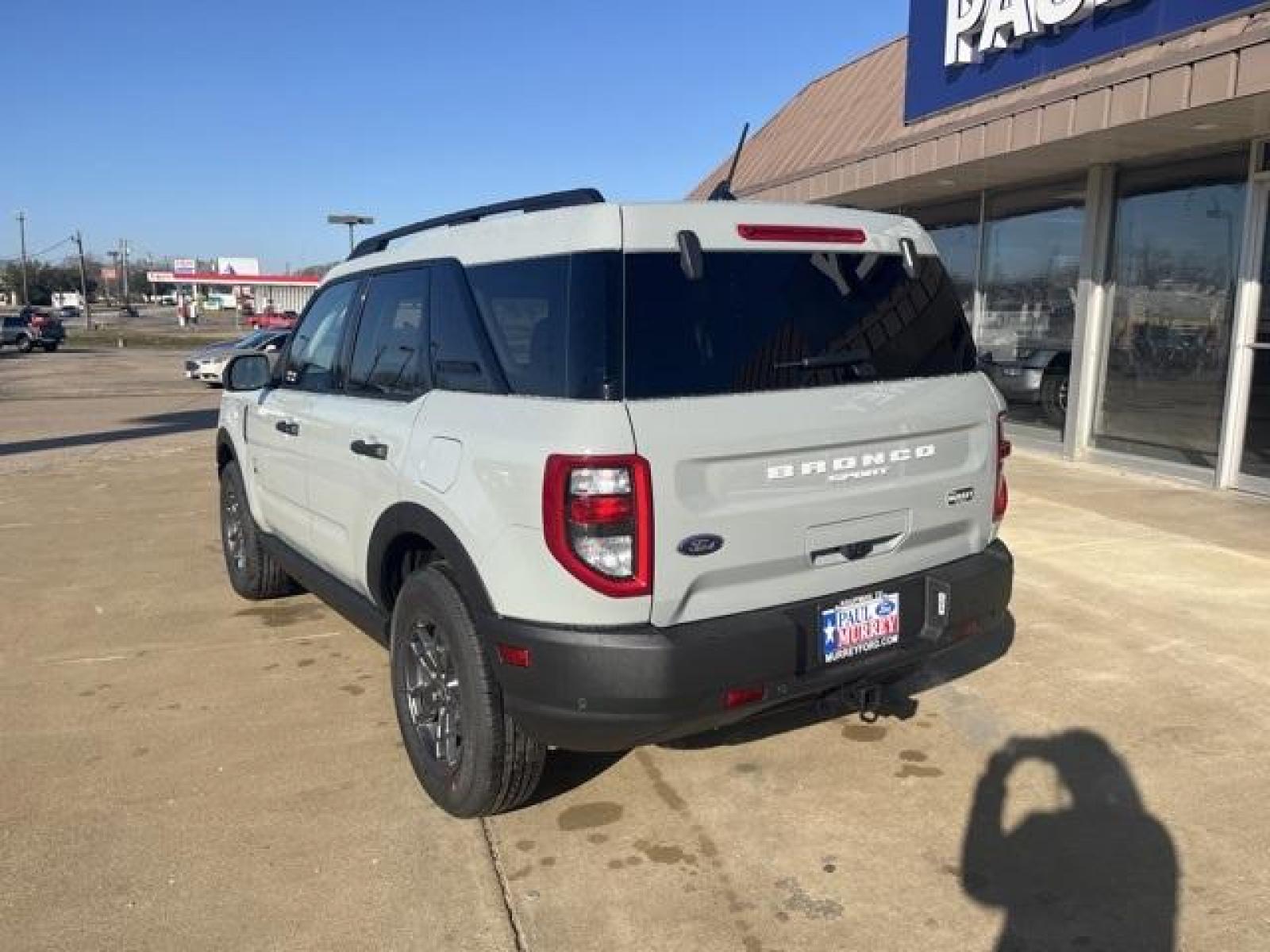 2023 Cactus /Ebony Ford Bronco Sport Big Bend (3FMCR9B69PR) with an 1.5L EcoBoost engine, Automatic transmission, located at 1105 E Mulberry, Kaufman, TX, 75142, (972) 962-2151, 32.589550, -96.300926 - Cactus Gray 2023 Ford Bronco Sport 4D Sport Utility Big Bend 4WD 8-Speed Automatic 1.5L EcoBoost<br><br>25/28 City/Highway MPG<br><br><br>Please call Paul Murrey Ford Inc. In Kaufman Texas A Family Dealership Since 1952 Serving the Dallas Fort Worth and East Texas areas for over 70 years. Please cal - Photo #4