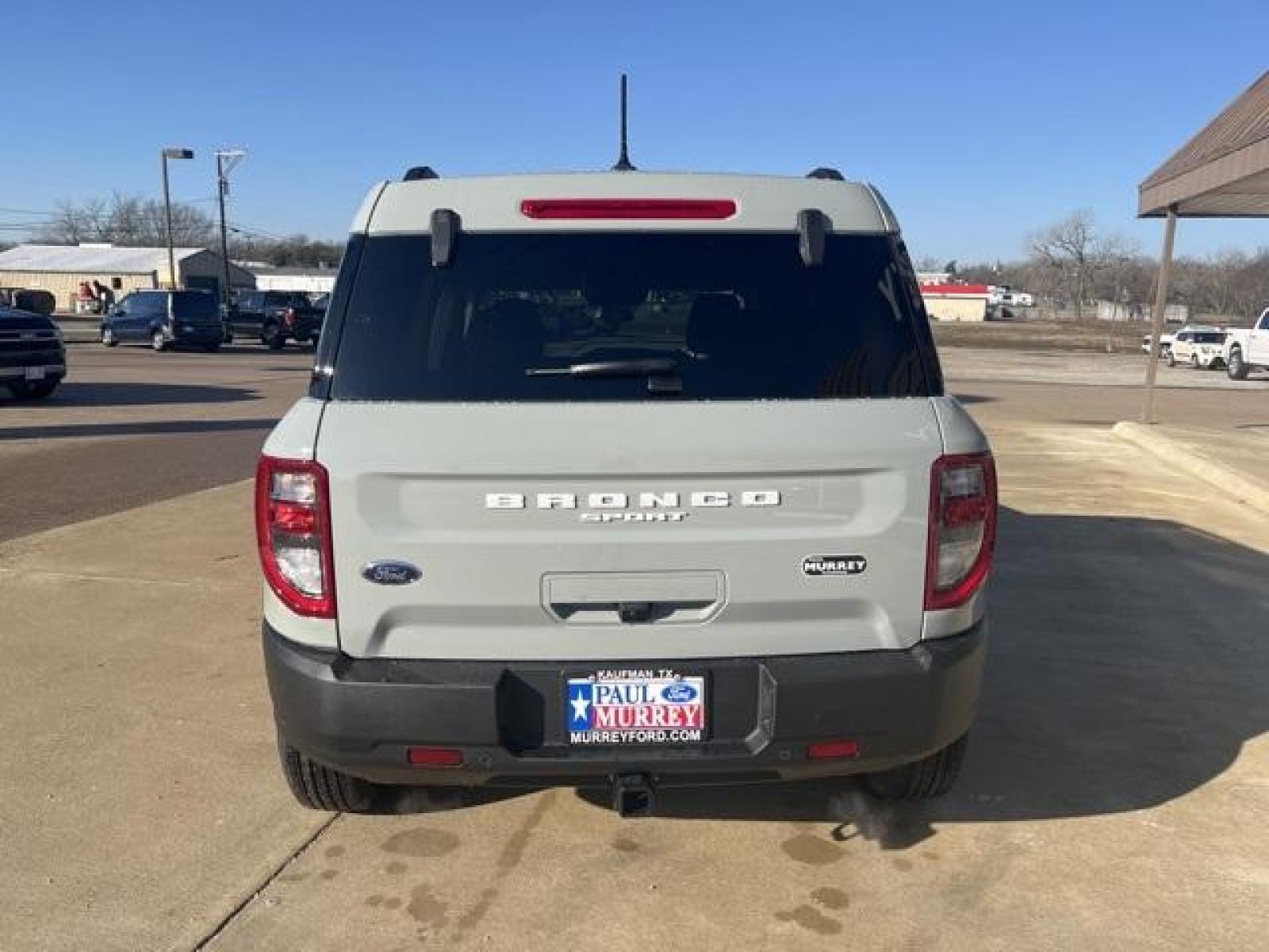 2023 Cactus /Ebony Ford Bronco Sport Big Bend (3FMCR9B69PR) with an 1.5L EcoBoost engine, Automatic transmission, located at 1105 E Mulberry, Kaufman, TX, 75142, (972) 962-2151, 32.589550, -96.300926 - Cactus Gray 2023 Ford Bronco Sport 4D Sport Utility Big Bend 4WD 8-Speed Automatic 1.5L EcoBoost<br><br>25/28 City/Highway MPG<br><br><br>Please call Paul Murrey Ford Inc. In Kaufman Texas A Family Dealership Since 1952 Serving the Dallas Fort Worth and East Texas areas for over 70 years. Please cal - Photo #5