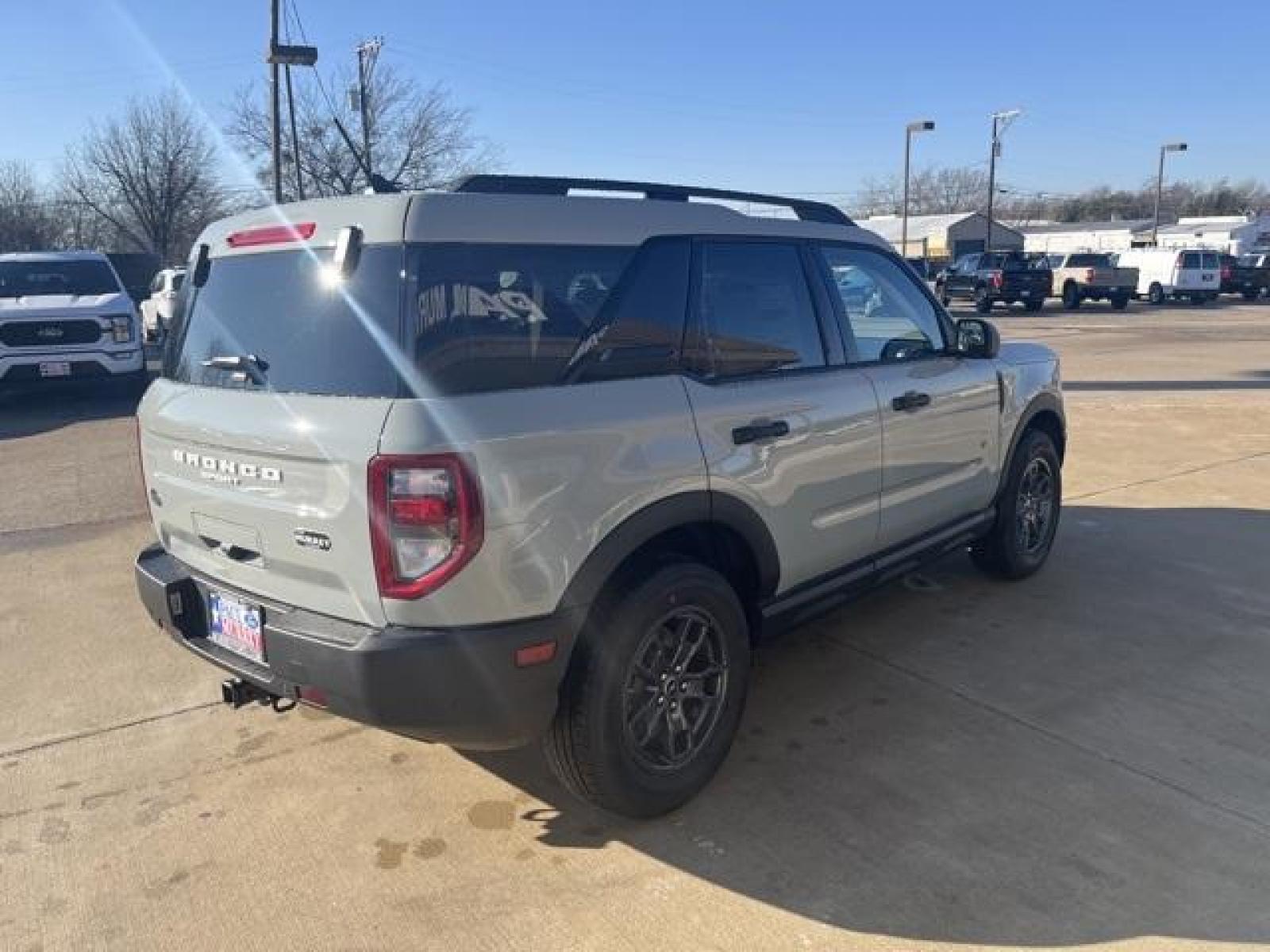 2023 Cactus /Ebony Ford Bronco Sport Big Bend (3FMCR9B69PR) with an 1.5L EcoBoost engine, Automatic transmission, located at 1105 E Mulberry, Kaufman, TX, 75142, (972) 962-2151, 32.589550, -96.300926 - Cactus Gray 2023 Ford Bronco Sport 4D Sport Utility Big Bend 4WD 8-Speed Automatic 1.5L EcoBoost<br><br>25/28 City/Highway MPG<br><br><br>Please call Paul Murrey Ford Inc. In Kaufman Texas A Family Dealership Since 1952 Serving the Dallas Fort Worth and East Texas areas for over 70 years. Please cal - Photo #6