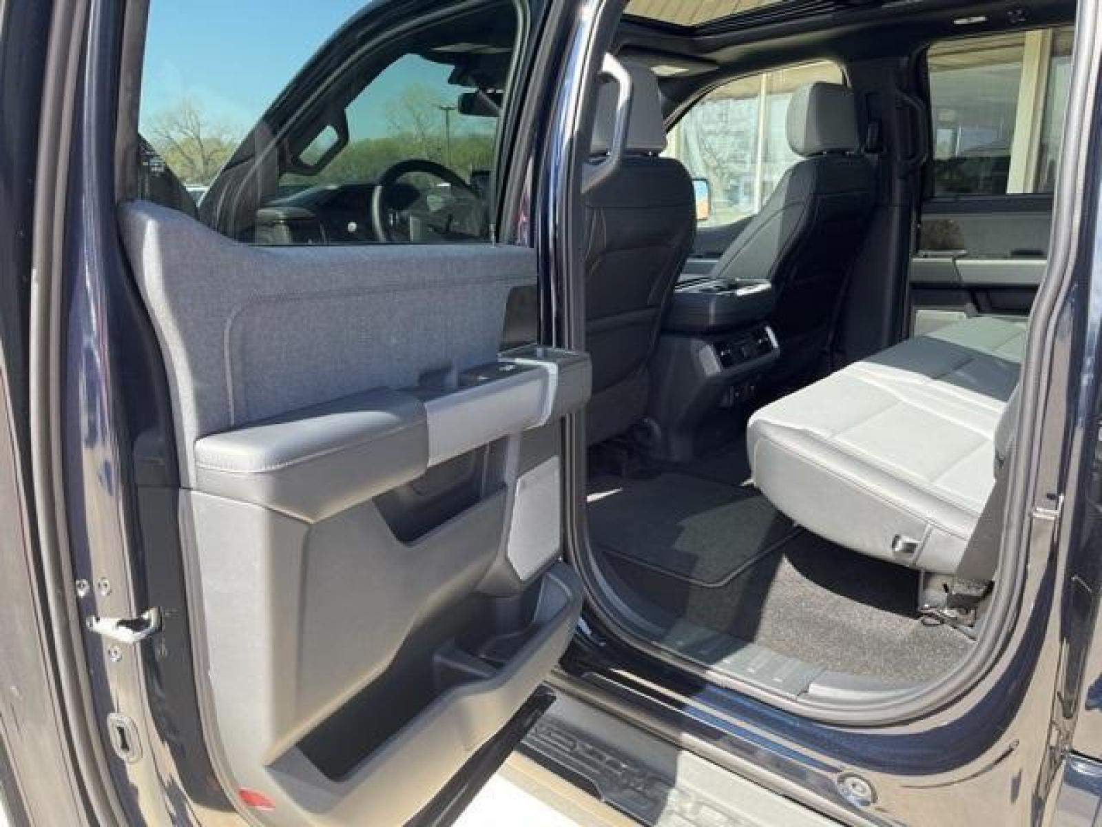 2023 Antimatter Blue Metallic /Black Ford F-150 Lightning Lariat (1FT6W1EVXPW) with an Electric ZEV 426hp engine, Automatic transmission, located at 1105 E Mulberry, Kaufman, TX, 75142, (972) 962-2151, 32.589550, -96.300926 - Antimatter Blue Metallic 2023 Ford F-150 Lightning 4D Crew Cab Lariat AWD Single-Speed Automatic Electric ZEV 426hp<br><br>78/63 City/Highway MPG<br><br><br>Please call Paul Murrey Ford Inc. In Kaufman Texas A Family Dealership Since 1952 Serving the Dallas Fort Worth and East Texas areas for over 7 - Photo #22