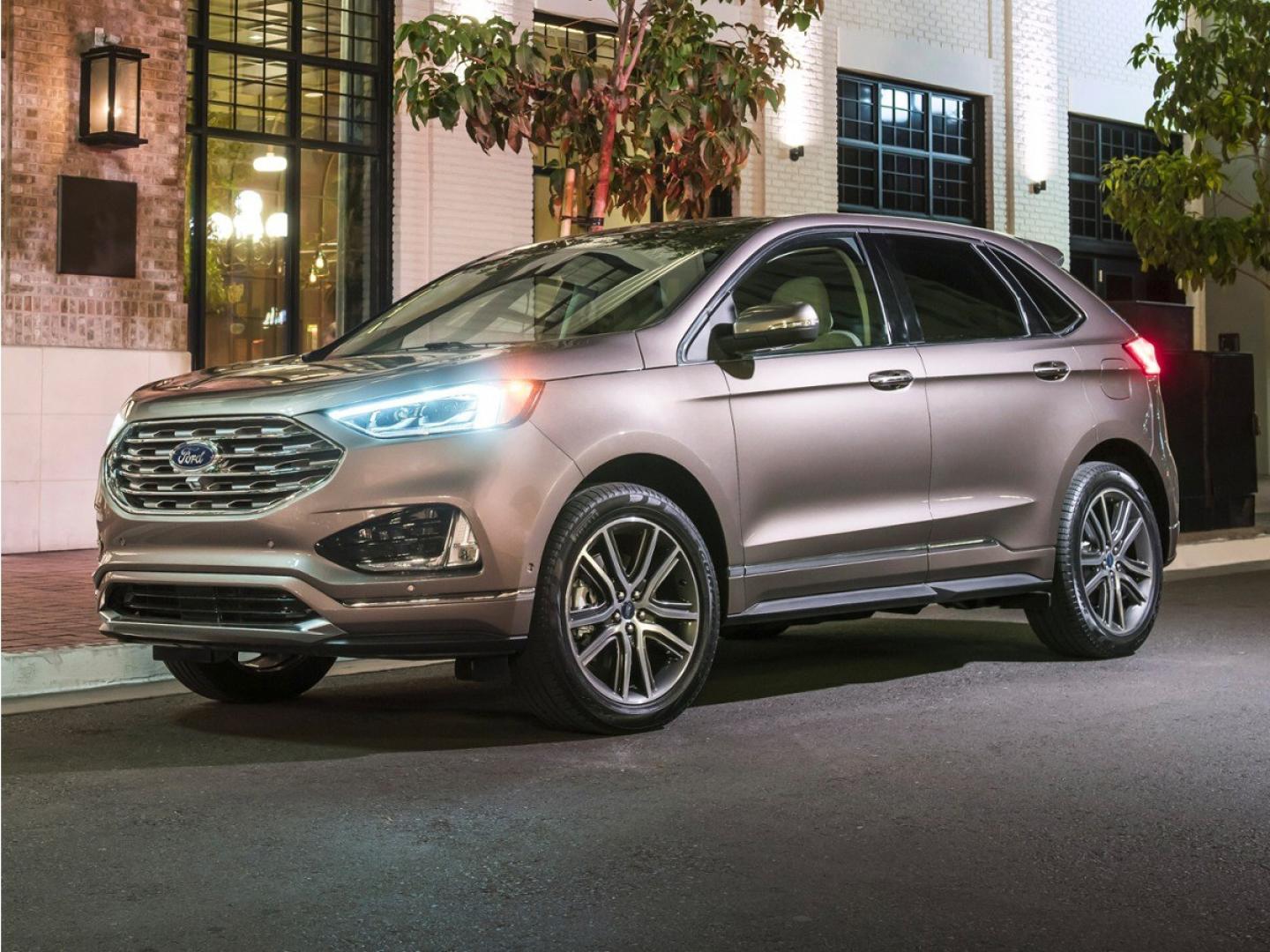 2019 Oxford White /Ebony Ford Edge SEL (2FMPK3J94KB) with an EcoBoost 2.0L I4 GTDi DOHC Turbocharged VCT engine, Automatic transmission, located at 1105 E Mulberry, Kaufman, TX, 75142, (972) 962-2151, 32.589550, -96.300926 - Oxford White 2019 Ford Edge 4D Sport Utility SEL FWD 8-Speed Automatic EcoBoost 2.0L I4 GTDi DOHC Turbocharged VCT<br><br><br>Recent Arrival! 22/29 City/Highway MPG<br><br><br>Please call Paul Murrey Ford Inc. In Kaufman Texas A Family Dealership Since 1952 Serving the Dallas Fort Worth and East Tex- Photo#0