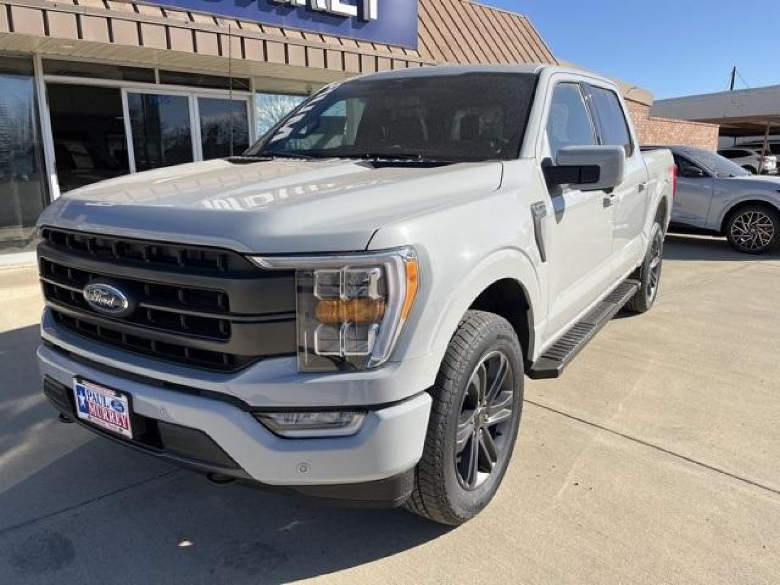 2023 Avalanche /Black Ford F-150 Lariat (1FTFW1E86PK) with an 3.5L V6 EcoBoost engine, Automatic transmission, located at 1105 E Mulberry, Kaufman, TX, 75142, (972) 962-2151, 32.589550, -96.300926 - Avalanche Gray 2023 Ford F-150 4D SuperCrew Lariat 4WD 10-Speed Automatic 3.5L V6 EcoBoost 4WD.<br><br><br>Please call Paul Murrey Ford Inc. In Kaufman Texas A Family Dealership Since 1952 Serving the Dallas Fort Worth and East Texas areas for over 70 years. Please call 972-962-2151 www.murreyford.c - Photo #1