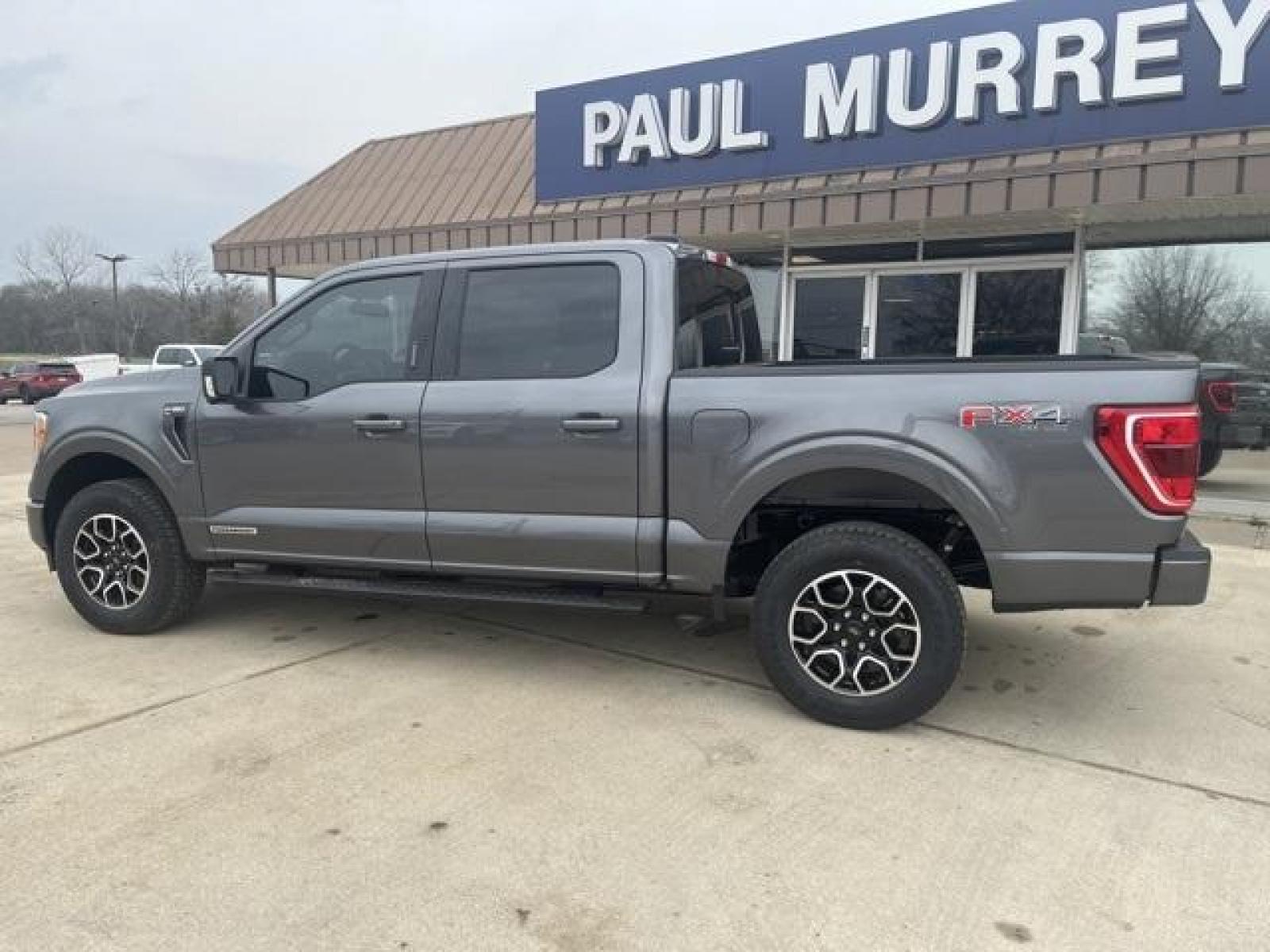 2023 Gray Metallic /Black Ford F-150 XLT (1FTFW1ED8PF) with an 3.5L PowerBoost Full-Hybrid V6 engine, Automatic transmission, located at 1105 E Mulberry, Kaufman, TX, 75142, (972) 962-2151, 32.589550, -96.300926 - Carbonized Gray Metallic 2023 Ford F-150 4D SuperCrew XLT 4WD 10-Speed Automatic 3.5L PowerBoost Full-Hybrid V6 3.5L PowerBoost Full-Hybrid V6, 4WD.<br><br><br>Please call Paul Murrey Ford Inc. In Kaufman Texas A Family Dealership Since 1952 Serving the Dallas Fort Worth and East Texas areas for ove - Photo #3