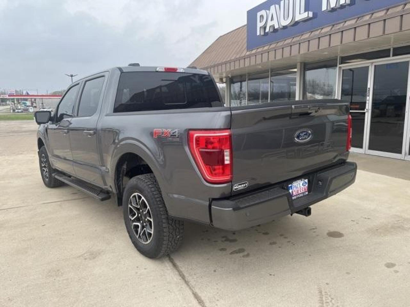 2023 Gray Metallic /Black Ford F-150 XLT (1FTFW1ED8PF) with an 3.5L PowerBoost Full-Hybrid V6 engine, Automatic transmission, located at 1105 E Mulberry, Kaufman, TX, 75142, (972) 962-2151, 32.589550, -96.300926 - Carbonized Gray Metallic 2023 Ford F-150 4D SuperCrew XLT 4WD 10-Speed Automatic 3.5L PowerBoost Full-Hybrid V6 3.5L PowerBoost Full-Hybrid V6, 4WD.<br><br><br>Please call Paul Murrey Ford Inc. In Kaufman Texas A Family Dealership Since 1952 Serving the Dallas Fort Worth and East Texas areas for ove - Photo #4