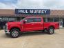 2023 Race Red /Black Onyx Ford F-250SD Lariat (1FT8W2BT0PE) with an Power Stroke 6.7L V8 DI 32V OHV Turbodiesel engine, Automatic transmission, located at 1105 E Mulberry, Kaufman, TX, 75142, (972) 962-2151, 32.589550, -96.300926 - Photo#0
