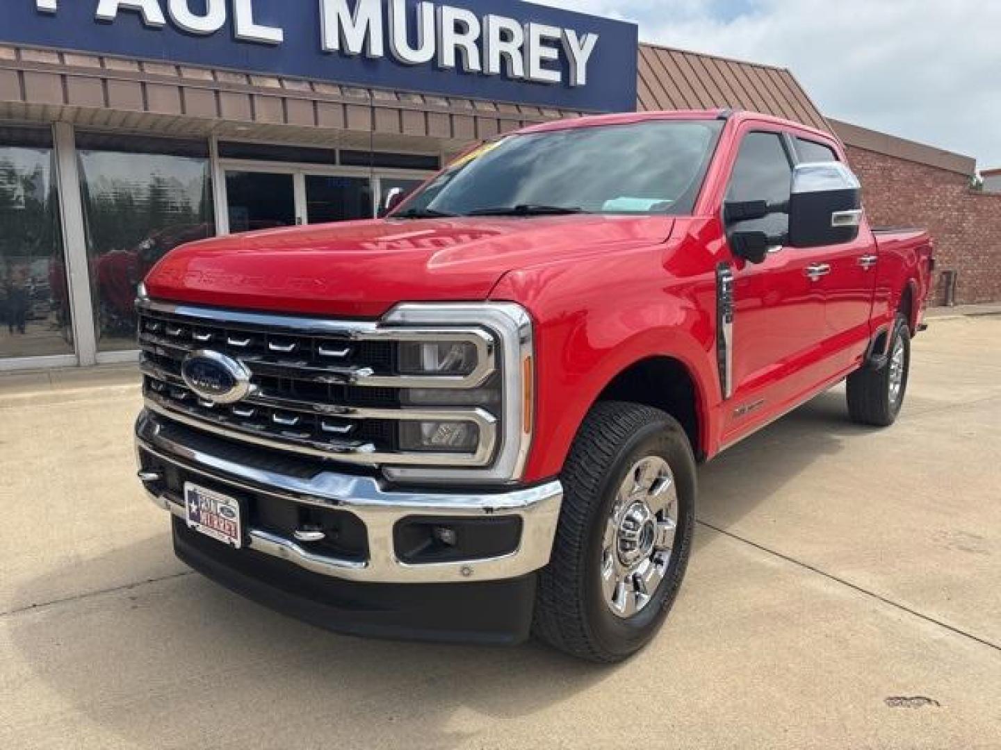 2023 Race Red /Black Onyx Ford F-250SD Lariat (1FT8W2BT0PE) with an Power Stroke 6.7L V8 DI 32V OHV Turbodiesel engine, Automatic transmission, located at 1105 E Mulberry, Kaufman, TX, 75142, (972) 962-2151, 32.589550, -96.300926 - Photo#1