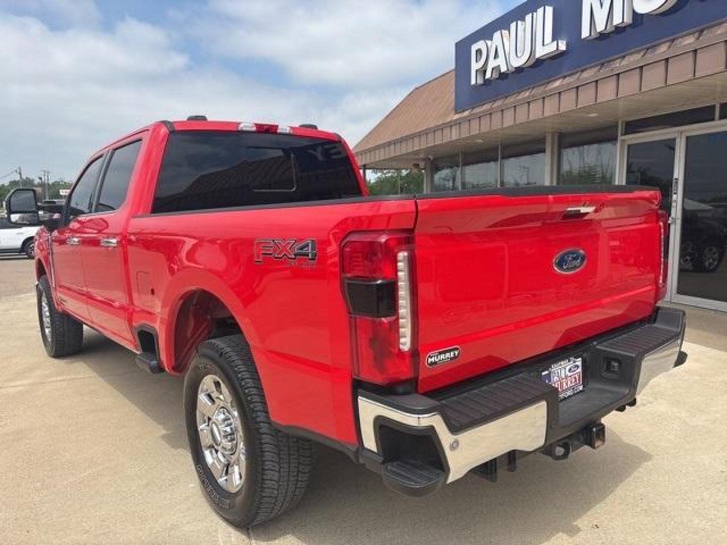 2023 Race Red /Black Onyx Ford F-250SD Lariat (1FT8W2BT0PE) with an Power Stroke 6.7L V8 DI 32V OHV Turbodiesel engine, Automatic transmission, located at 1105 E Mulberry, Kaufman, TX, 75142, (972) 962-2151, 32.589550, -96.300926 - Photo#2