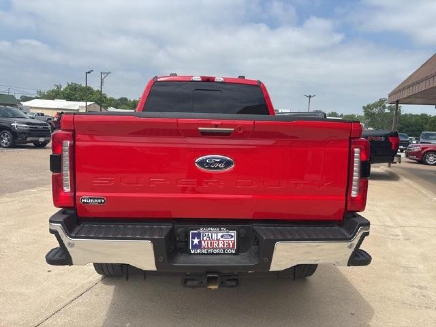 2023 Race Red /Black Onyx Ford F-250SD Lariat (1FT8W2BT0PE) with an Power Stroke 6.7L V8 DI 32V OHV Turbodiesel engine, Automatic transmission, located at 1105 E Mulberry, Kaufman, TX, 75142, (972) 962-2151, 32.589550, -96.300926 - Photo#3