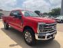 2023 Race Red /Black Onyx Ford F-250SD Lariat (1FT8W2BT0PE) with an Power Stroke 6.7L V8 DI 32V OHV Turbodiesel engine, Automatic transmission, located at 1105 E Mulberry, Kaufman, TX, 75142, (972) 962-2151, 32.589550, -96.300926 - Photo#5