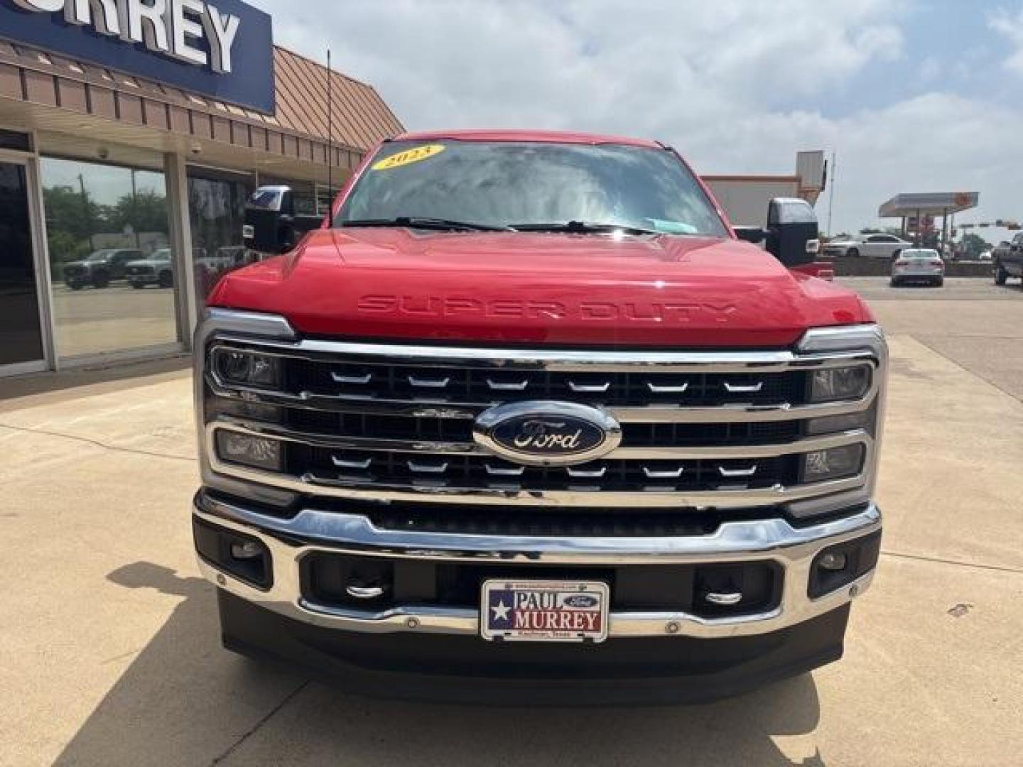 2023 Race Red /Black Onyx Ford F-250SD Lariat (1FT8W2BT0PE) with an Power Stroke 6.7L V8 DI 32V OHV Turbodiesel engine, Automatic transmission, located at 1105 E Mulberry, Kaufman, TX, 75142, (972) 962-2151, 32.589550, -96.300926 - Photo#6
