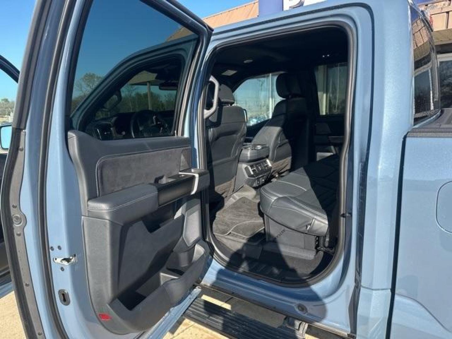 2023 Azure Gray Metallic /Black Ford F-150 Platinum (1FTFW1E8XPF) with an 3.5L V6 EcoBoost engine, Automatic transmission, located at 1105 E Mulberry, Kaufman, TX, 75142, (972) 962-2151, 32.589550, -96.300926 - Azure Gray Metallic 2023 Ford F-150 4D SuperCrew Platinum 4WD 10-Speed Automatic 3.5L V6 EcoBoost 4WD.<br><br><br>Recent Arrival!<br><br><br>Please call Paul Murrey Ford Inc. In Kaufman Texas A Family Dealership Since 1952 Serving the Dallas Fort Worth and East Texas areas for over 70 years. Please - Photo#11