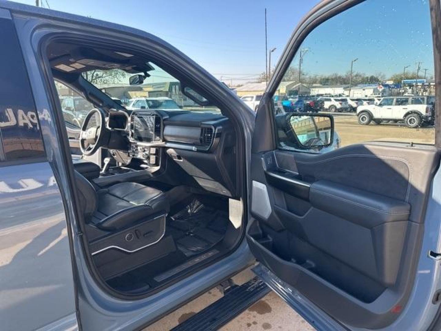2023 Azure Gray Metallic /Black Ford F-150 Platinum (1FTFW1E8XPF) with an 3.5L V6 EcoBoost engine, Automatic transmission, located at 1105 E Mulberry, Kaufman, TX, 75142, (972) 962-2151, 32.589550, -96.300926 - Azure Gray Metallic 2023 Ford F-150 4D SuperCrew Platinum 4WD 10-Speed Automatic 3.5L V6 EcoBoost 4WD.<br><br><br>Recent Arrival!<br><br><br>Please call Paul Murrey Ford Inc. In Kaufman Texas A Family Dealership Since 1952 Serving the Dallas Fort Worth and East Texas areas for over 70 years. Please - Photo#16