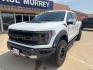2023 Oxford White /Black Ford F-150 Raptor (1FTFW1RG7PF) with an 3.5L V6 EcoBoost engine, Automatic transmission, located at 1105 E Mulberry, Kaufman, TX, 75142, (972) 962-2151, 32.589550, -96.300926 - Oxford White 2023 Ford F-150 4D SuperCrew Raptor 4WD 10-Speed Automatic 3.5L V6 EcoBoost 4WD. Priced below KBB Fair Purchase Price!<br><br><br>Please call Paul Murrey Ford Inc. In Kaufman Texas A Family Dealership Since 1952 Serving the Dallas Fort Worth and East Texas areas for over 70 years. Pleas - Photo#1