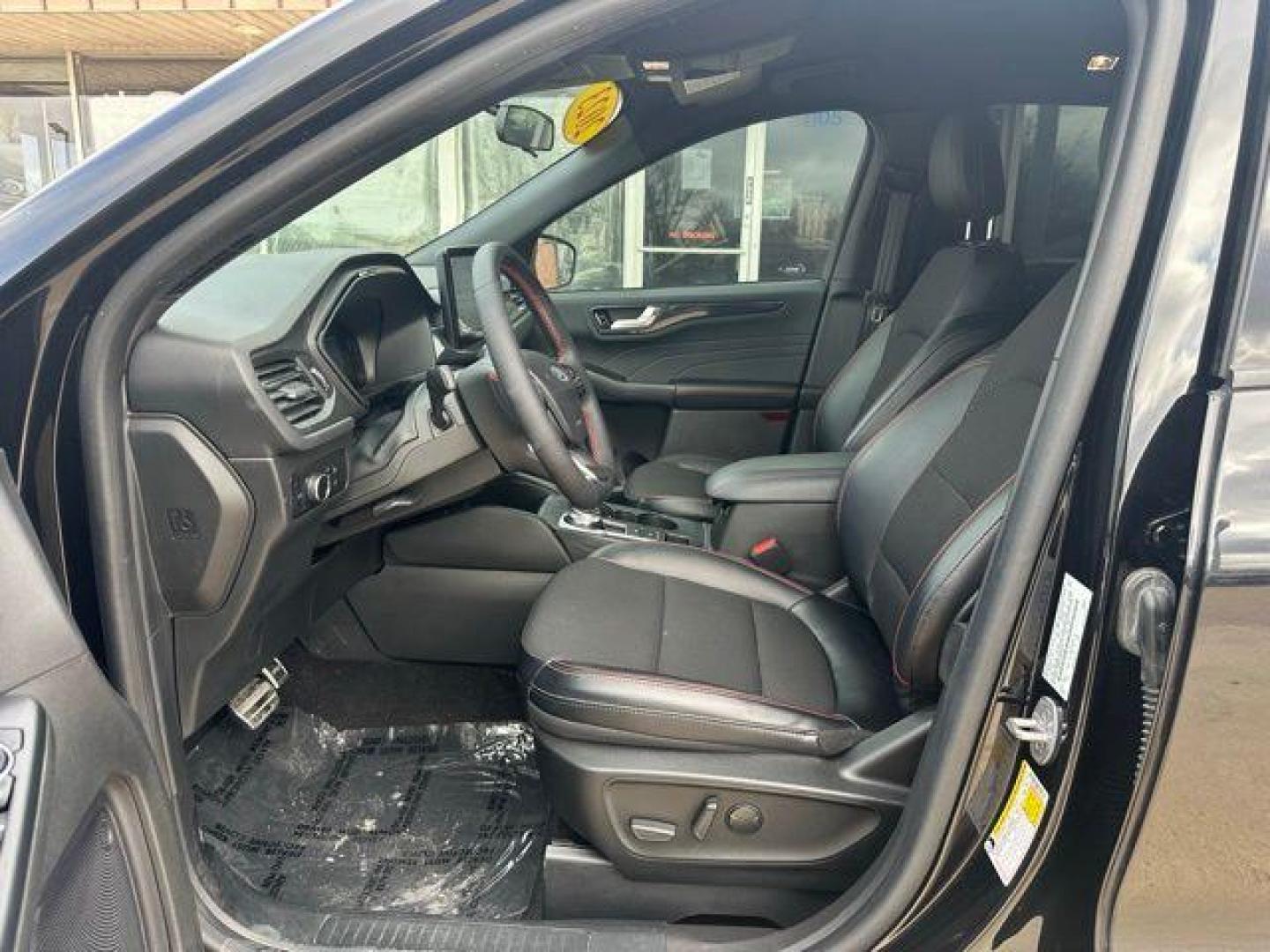 2023 Agate Black Metallic /Ebony With Red Stitching Ford Escape ST-Line (1FMCU0MN4PU) with an 1.5L EcoBoost engine, Automatic transmission, located at 1105 E Mulberry, Kaufman, TX, 75142, (972) 962-2151, 32.589550, -96.300926 - Agate Black Metallic 2023 Ford Escape 4D Sport Utility ST-Line FWD 8-Speed Automatic 1.5L EcoBoost<br><br><br>27/34 City/Highway MPG<br><br><br>Please call Paul Murrey Ford Inc. In Kaufman Texas A Family Dealership Since 1952 Serving the Dallas Fort Worth and East Texas areas for over 70 years. Plea - Photo#6