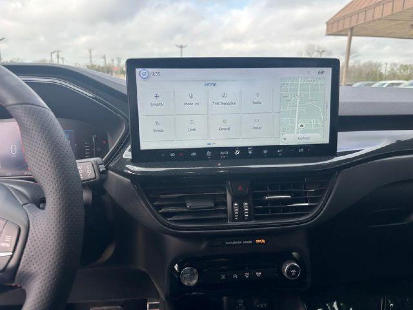 2023 Agate Black Metallic /Ebony With Red Stitching Ford Escape ST-Line (1FMCU0MN4PU) with an 1.5L EcoBoost engine, Automatic transmission, located at 1105 E Mulberry, Kaufman, TX, 75142, (972) 962-2151, 32.589550, -96.300926 - Agate Black Metallic 2023 Ford Escape 4D Sport Utility ST-Line FWD 8-Speed Automatic 1.5L EcoBoost<br><br><br>27/34 City/Highway MPG<br><br><br>Please call Paul Murrey Ford Inc. In Kaufman Texas A Family Dealership Since 1952 Serving the Dallas Fort Worth and East Texas areas for over 70 years. Plea - Photo#9