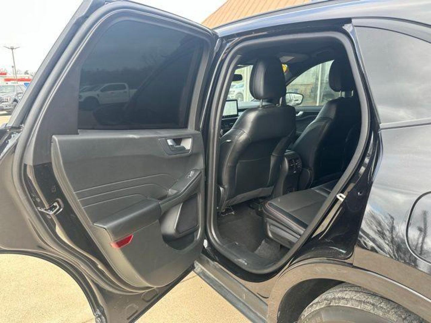 2023 Agate Black Metallic /Ebony With Red Stitching Ford Escape ST-Line (1FMCU0MN4PU) with an 1.5L EcoBoost engine, Automatic transmission, located at 1105 E Mulberry, Kaufman, TX, 75142, (972) 962-2151, 32.589550, -96.300926 - Agate Black Metallic 2023 Ford Escape 4D Sport Utility ST-Line FWD 8-Speed Automatic 1.5L EcoBoost<br><br><br>27/34 City/Highway MPG<br><br><br>Please call Paul Murrey Ford Inc. In Kaufman Texas A Family Dealership Since 1952 Serving the Dallas Fort Worth and East Texas areas for over 70 years. Plea - Photo#12