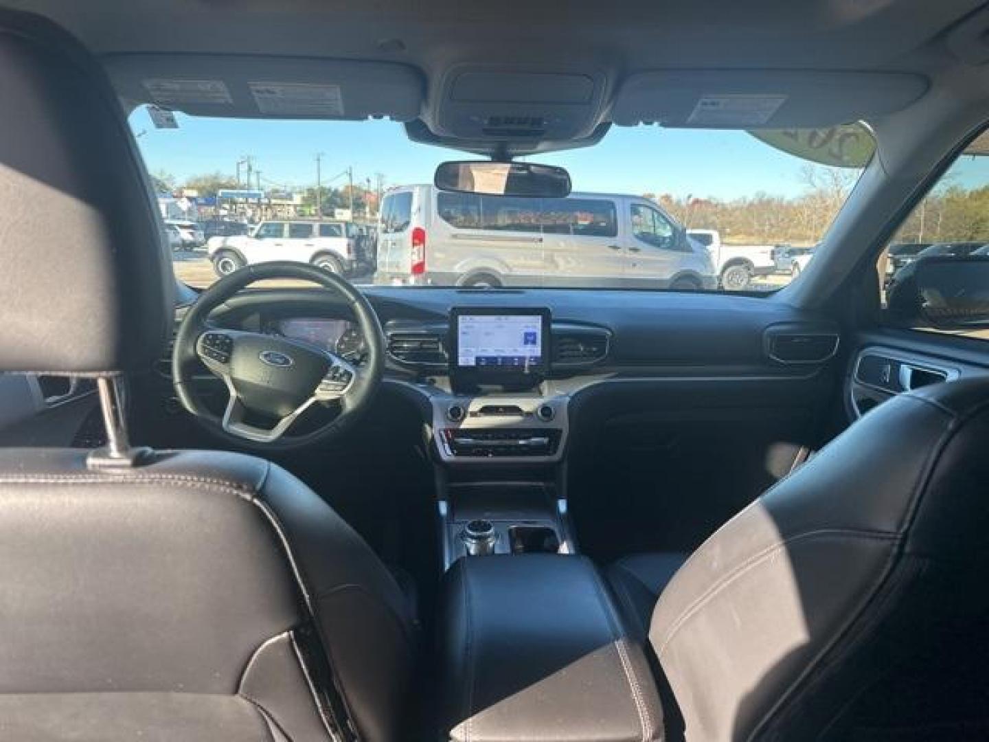 2023 Star White Metallic Tri-Coat /Light Slate Ford Explorer XLT (1FMSK7DH3PG) with an 2.3L EcoBoost I-4 engine, Automatic transmission, located at 1105 E Mulberry, Kaufman, TX, 75142, (972) 962-2151, 32.589550, -96.300926 - Photo#13