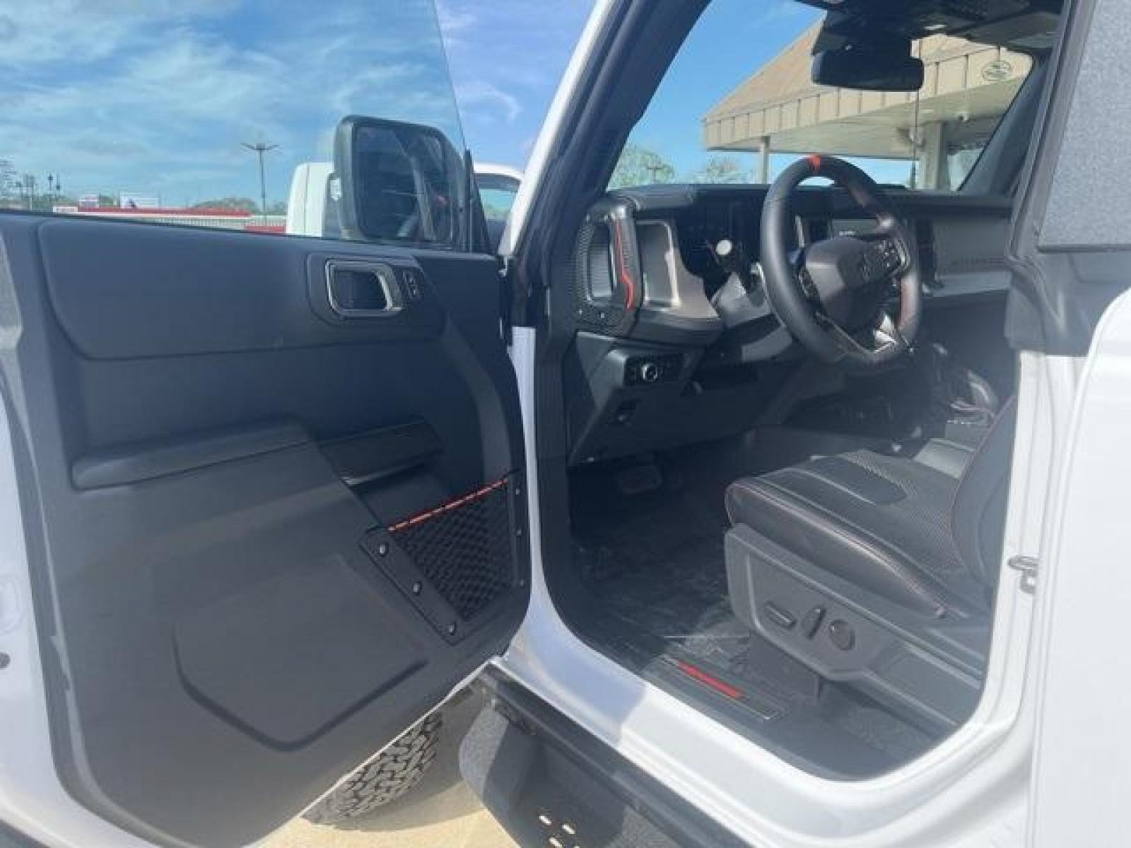2023 Oxford White /Black Onyx Ford Bronco Raptor (1FMEE5JR0PL) with an 3.0L EcoBoost V6 engine, Automatic transmission, located at 1105 E Mulberry, Kaufman, TX, 75142, (972) 962-2151, 32.589550, -96.300926 - Oxford White 2023 Ford Bronco 4D Sport Utility Raptor 4WD 10-Speed Automatic 3.0L EcoBoost V6<br><br><br>Please call Paul Murrey Ford Inc. In Kaufman Texas A Family Dealership Since 1952 Serving the Dallas Fort Worth and East Texas areas for over 70 years. Please call 972-962-2151 www.murreyford.com - Photo #15