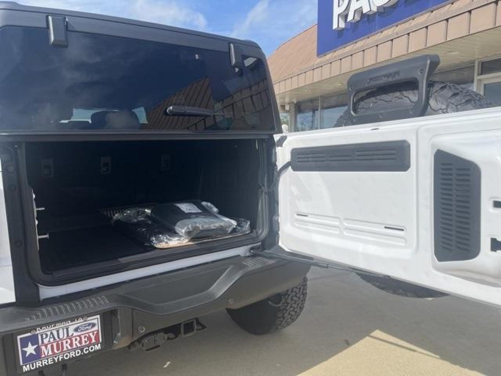 2023 Oxford White /Black Onyx Ford Bronco Raptor (1FMEE5JR0PL) with an 3.0L EcoBoost V6 engine, Automatic transmission, located at 1105 E Mulberry, Kaufman, TX, 75142, (972) 962-2151, 32.589550, -96.300926 - Oxford White 2023 Ford Bronco 4D Sport Utility Raptor 4WD 10-Speed Automatic 3.0L EcoBoost V6<br><br><br>Please call Paul Murrey Ford Inc. In Kaufman Texas A Family Dealership Since 1952 Serving the Dallas Fort Worth and East Texas areas for over 70 years. Please call 972-962-2151 www.murreyford.com - Photo #25
