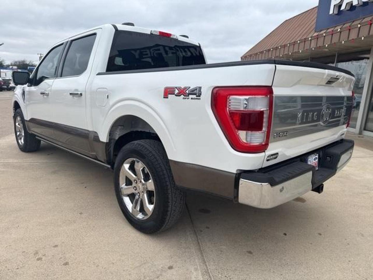 2023 Star White Metallic Tri-Coat /Java Ford F-150 King Ranch (1FTFW1E83PF) with an 3.5L V6 EcoBoost engine, Automatic transmission, located at 1105 E Mulberry, Kaufman, TX, 75142, (972) 962-2151, 32.589550, -96.300926 - Photo#4