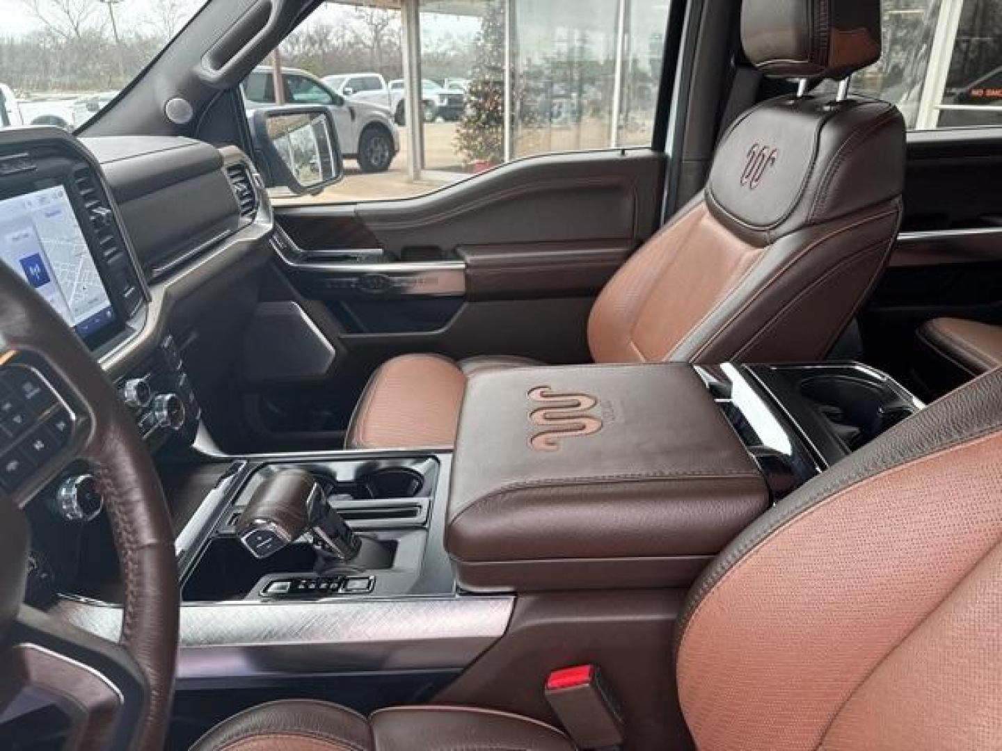 2023 Star White Metallic Tri-Coat /Java Ford F-150 King Ranch (1FTFW1E83PF) with an 3.5L V6 EcoBoost engine, Automatic transmission, located at 1105 E Mulberry, Kaufman, TX, 75142, (972) 962-2151, 32.589550, -96.300926 - Photo#11