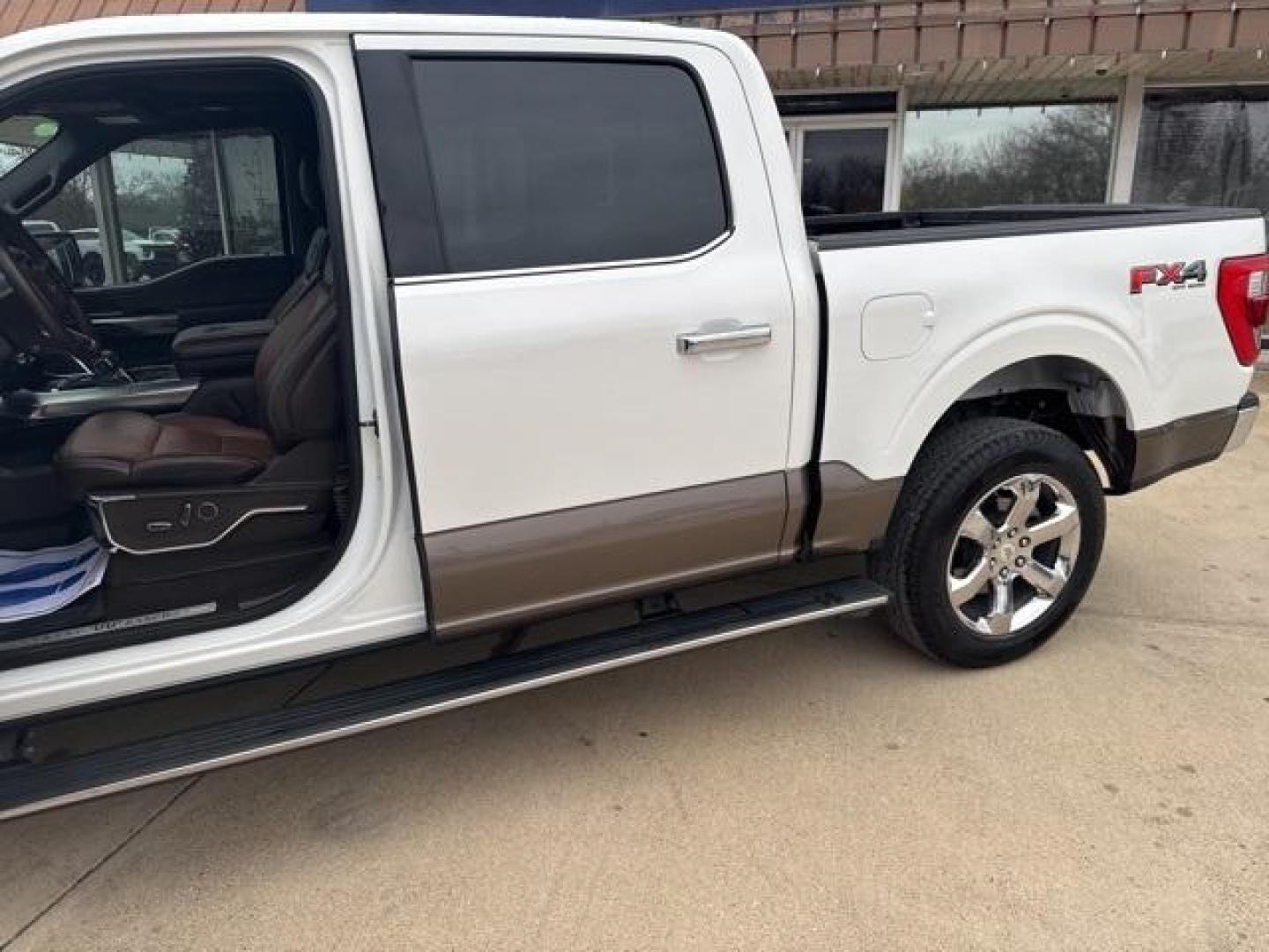 2023 Star White Metallic Tri-Coat /Java Ford F-150 King Ranch (1FTFW1E83PF) with an 3.5L V6 EcoBoost engine, Automatic transmission, located at 1105 E Mulberry, Kaufman, TX, 75142, (972) 962-2151, 32.589550, -96.300926 - Photo#17