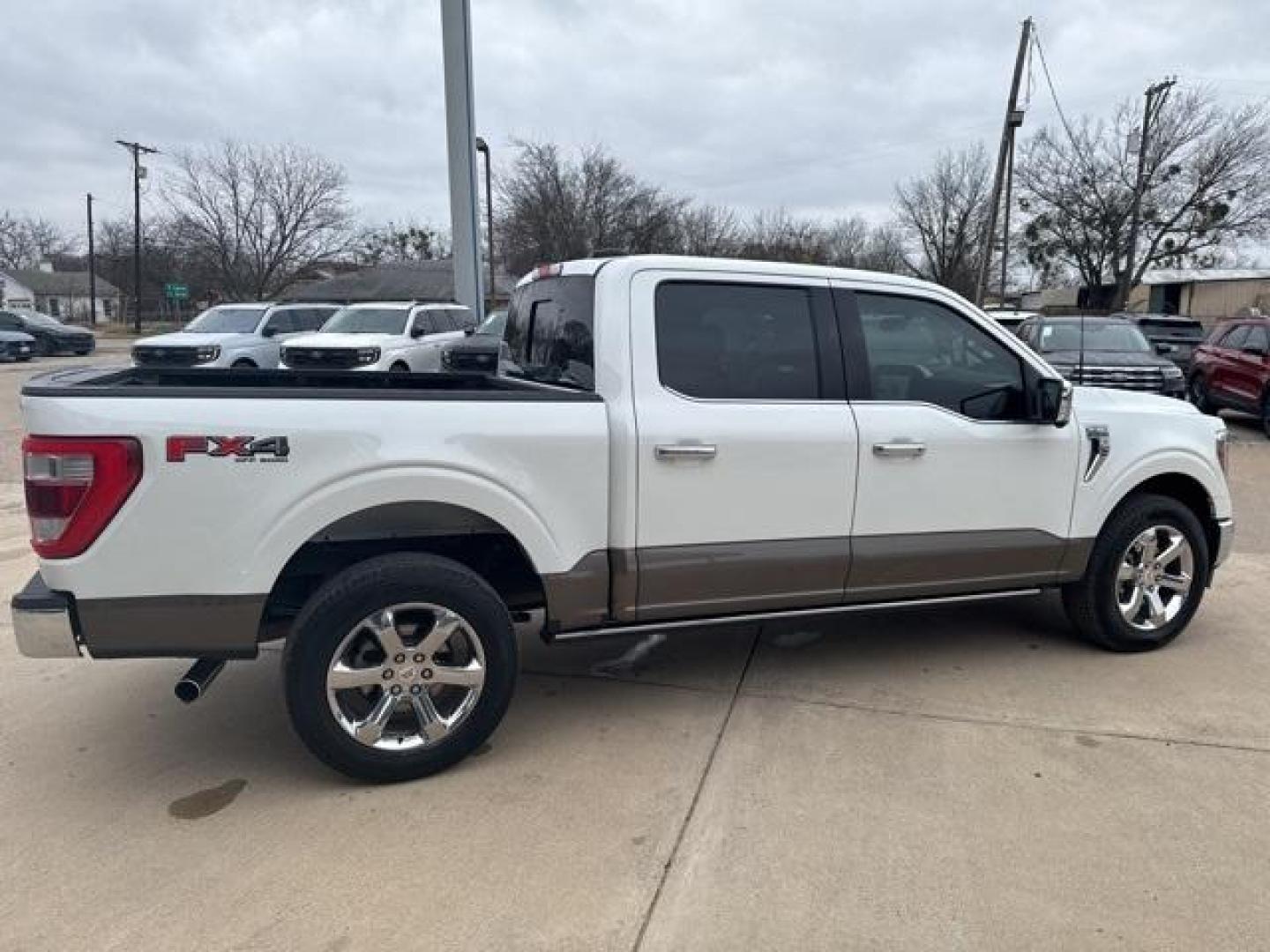 2023 Star White Metallic Tri-Coat /Java Ford F-150 King Ranch (1FTFW1E83PF) with an 3.5L V6 EcoBoost engine, Automatic transmission, located at 1105 E Mulberry, Kaufman, TX, 75142, (972) 962-2151, 32.589550, -96.300926 - Photo#22