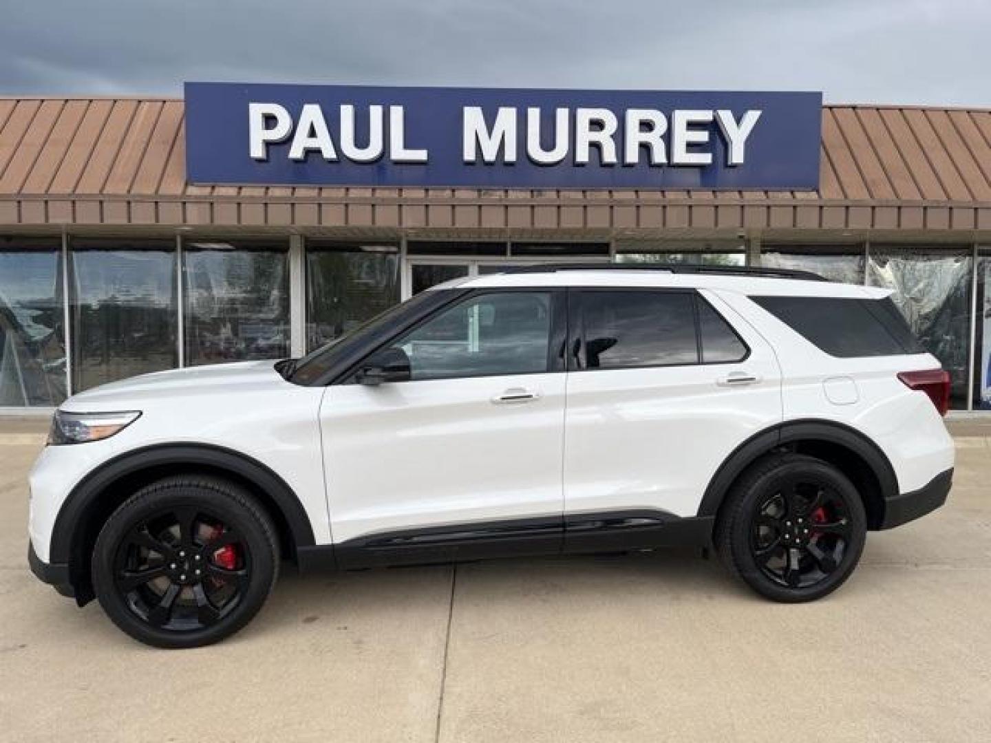 2024 Star White Metallic Tri-Coat /Ebony Ford Explorer ST (1FM5K8GC8RG) with an 3.0L EcoBoost V6 engine, Automatic transmission, located at 1105 E Mulberry, Kaufman, TX, 75142, (972) 962-2151, 32.589550, -96.300926 - Star White Metallic Tri-Coat 2024 Ford Explorer 4D Sport Utility ST 4WD 10-Speed Automatic 3.0L EcoBoost V6 4WD.<br><br><br>Please call Paul Murrey Ford Inc. In Kaufman Texas A Family Dealership Since 1952 Serving the Dallas Fort Worth and East Texas areas for over 70 years. Please call 972-962-2151 - Photo#0