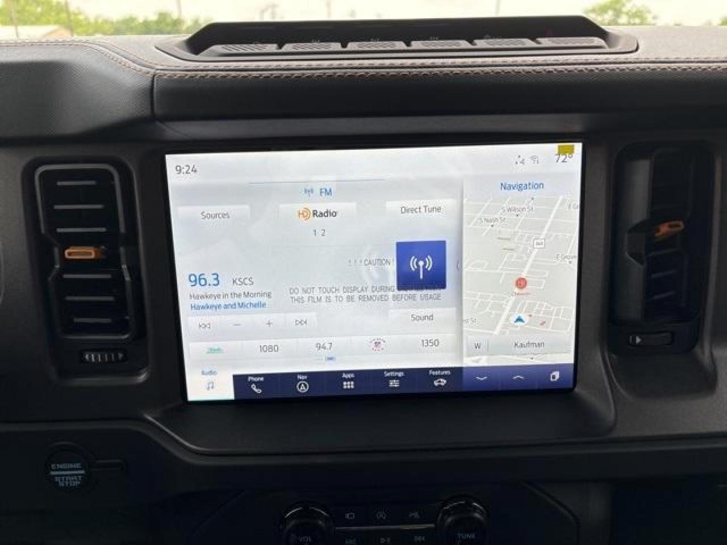 2024 Cactus Gray /Black Onyx Ford Bronco Badlands (1FMEE9BP9RL) with an 2.7L EcoBoost V6 engine, Automatic transmission, located at 1105 E Mulberry, Kaufman, TX, 75142, (972) 962-2151, 32.589550, -96.300926 - Photo#27