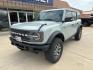 2024 Cactus Gray /Black Onyx Ford Bronco Badlands (1FMEE9BP9RL) with an 2.7L EcoBoost V6 engine, Automatic transmission, located at 1105 E Mulberry, Kaufman, TX, 75142, (972) 962-2151, 32.589550, -96.300926 - Photo#1