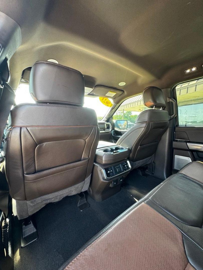 2023 Azure Gray Metallic /Java Ford F-150 King Ranch (1FTFW1E82PF) with an 3.5L V6 EcoBoost engine, Automatic transmission, located at 1105 E Mulberry, Kaufman, TX, 75142, (972) 962-2151, 32.589550, -96.300926 - Azure Gray Metallic 2023 Ford F-150 4D SuperCrew King Ranch 4WD 10-Speed Automatic 3.5L V6 EcoBoost 4WD.<br><br><br>Recent Arrival! Odometer is 9636 miles below market average!<br><br><br>Please call Paul Murrey Ford Inc. In Kaufman Texas A Family Dealership Since 1952 Serving the Dallas Fort Worth- Photo#31