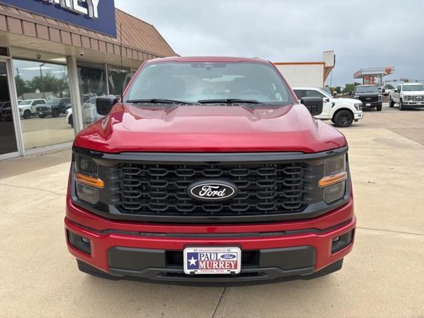 2024 Rapid Red Metallic Tinted Clearcoat /Black Ford F-150 STX (1FTEW2KP3RK) with an 2.7L V6 engine, Automatic transmission, located at 1105 E Mulberry, Kaufman, TX, 75142, (972) 962-2151, 32.589550, -96.300926 - Rapid Red Metallic Tinted Clearcoat 2024 Ford F-150 4D SuperCrew STX RWD 10-Speed Automatic 2.7L V6<br><br>20/26 City/Highway MPG<br><br><br>Please call Paul Murrey Ford Inc. In Kaufman Texas A Family Dealership Since 1952 Serving the Dallas Fort Worth and East Texas areas for over 70 years. Please - Photo#8