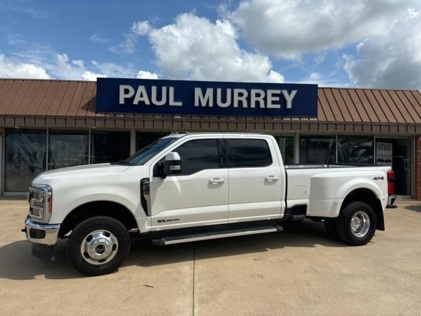 2023 White /Black Onyx Ford F-350SD Lariat (1FT8W3DT4PE) with an Power Stroke 6.7L V8 DI 32V OHV Turbodiesel engine, Automatic transmission, located at 1105 E Mulberry, Kaufman, TX, 75142, (972) 962-2151, 32.589550, -96.300926 - White 2023 Ford F-350SD 4D Crew Cab Lariat DRW 4WD 10-Speed Automatic Power Stroke 6.7L V8 DI 32V OHV Turbodiesel 4WD, ABS brakes, Compass, Electronic Stability Control, Heated door mirrors, Illuminated entry, Low tire pressure warning, Remote keyless entry, Traction control.<br><br><br>Please call - Photo#0