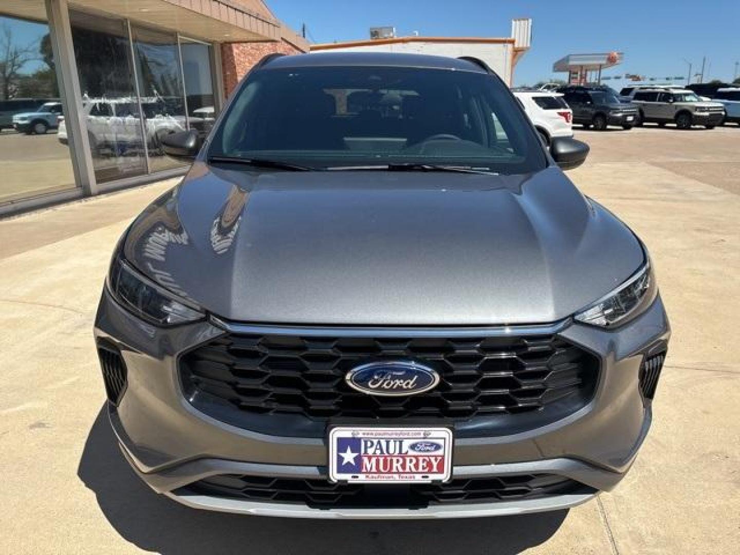2024 Gray Metallic /Ebony Ford Escape ST-Line (1FMCU0MN6RU) with an 1.5L EcoBoost engine, Automatic transmission, located at 1105 E Mulberry, Kaufman, TX, 75142, (972) 962-2151, 32.589550, -96.300926 - Carbonized Gray Metallic 2024 Ford Escape 4D Sport Utility ST-Line FWD 8-Speed Automatic 1.5L EcoBoost<br><br>27/34 City/Highway MPG<br><br><br>Please call Paul Murrey Ford Inc. In Kaufman Texas A Family Dealership Since 1952 Serving the Dallas Fort Worth and East Texas areas for over 70 years. Plea - Photo#8