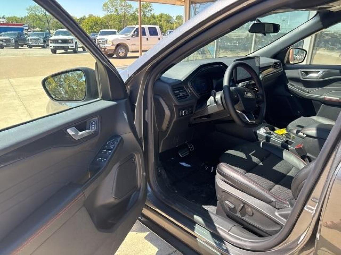 2024 Gray Metallic /Ebony Ford Escape ST-Line (1FMCU0MN6RU) with an 1.5L EcoBoost engine, Automatic transmission, located at 1105 E Mulberry, Kaufman, TX, 75142, (972) 962-2151, 32.589550, -96.300926 - Carbonized Gray Metallic 2024 Ford Escape 4D Sport Utility ST-Line FWD 8-Speed Automatic 1.5L EcoBoost<br><br>27/34 City/Highway MPG<br><br><br>Please call Paul Murrey Ford Inc. In Kaufman Texas A Family Dealership Since 1952 Serving the Dallas Fort Worth and East Texas areas for over 70 years. Plea - Photo#10