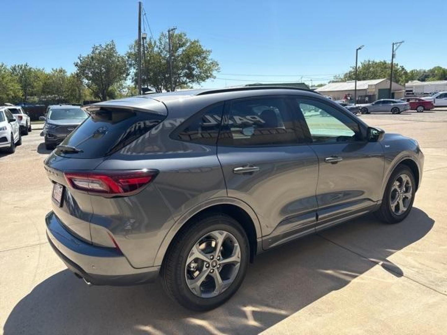 2024 Gray Metallic /Ebony Ford Escape ST-Line (1FMCU0MN6RU) with an 1.5L EcoBoost engine, Automatic transmission, located at 1105 E Mulberry, Kaufman, TX, 75142, (972) 962-2151, 32.589550, -96.300926 - Carbonized Gray Metallic 2024 Ford Escape 4D Sport Utility ST-Line FWD 8-Speed Automatic 1.5L EcoBoost<br><br>27/34 City/Highway MPG<br><br><br>Please call Paul Murrey Ford Inc. In Kaufman Texas A Family Dealership Since 1952 Serving the Dallas Fort Worth and East Texas areas for over 70 years. Plea - Photo#6