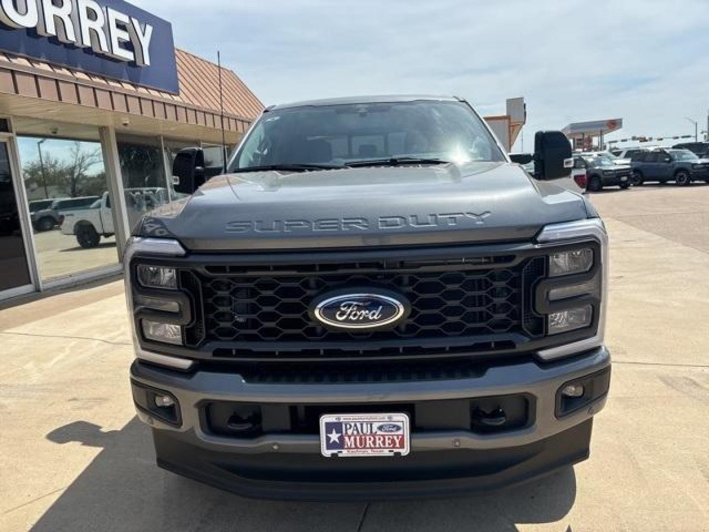 2024 Gray Metallic /Black Onyx Ford F-250SD Lariat (1FT8W2BT8RE) with an Power Stroke 6.7L V8 DI 32V OHV Turbodiesel engine, Automatic transmission, located at 1105 E Mulberry, Kaufman, TX, 75142, (972) 962-2151, 32.589550, -96.300926 - Photo#7