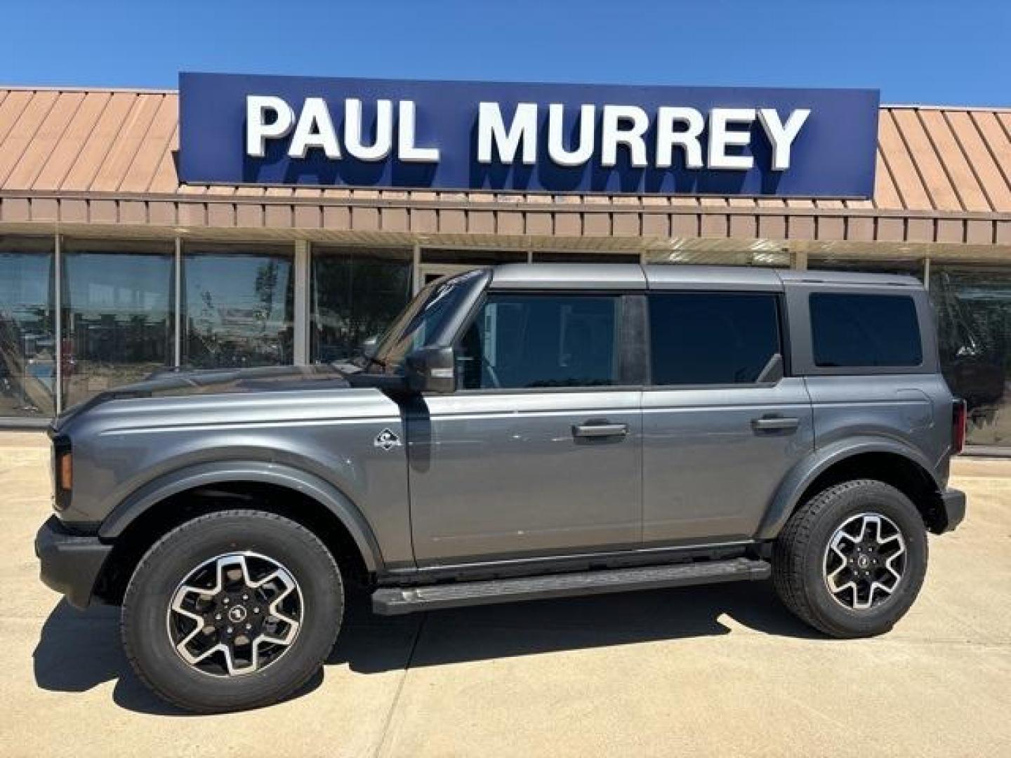 2024 Carbonized Gray Metallic /Black Onyx Interior Ford Bronco Outer Banks (1FMDE8BH1RL) with an 2.3L EcoBoost I-4 engine, Automatic transmission, located at 1105 E Mulberry, Kaufman, TX, 75142, (972) 962-2151, 32.589550, -96.300926 - Carbonized Gray Metallic 2024 Ford Bronco 4D Sport Utility Outer Banks 4WD 10-Speed Automatic 2.3L EcoBoost I-4<br><br><br>Please call Paul Murrey Ford Inc. In Kaufman Texas A Family Dealership Since 1952 Serving the Dallas Fort Worth and East Texas areas for over 70 years. Please call 972-962-2151 - Photo#0