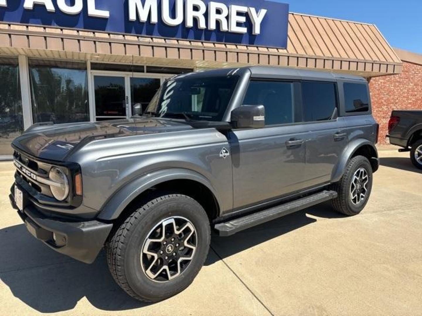 2024 Carbonized Gray Metallic /Black Onyx Interior Ford Bronco Outer Banks (1FMDE8BH1RL) with an 2.3L EcoBoost I-4 engine, Automatic transmission, located at 1105 E Mulberry, Kaufman, TX, 75142, (972) 962-2151, 32.589550, -96.300926 - Carbonized Gray Metallic 2024 Ford Bronco 4D Sport Utility Outer Banks 4WD 10-Speed Automatic 2.3L EcoBoost I-4<br><br><br>Please call Paul Murrey Ford Inc. In Kaufman Texas A Family Dealership Since 1952 Serving the Dallas Fort Worth and East Texas areas for over 70 years. Please call 972-962-2151 - Photo#2