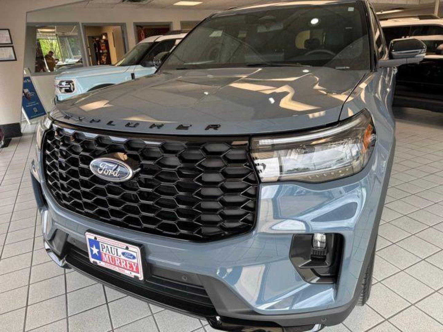 2025 Vapor Blue /Onyx Ford Explorer ST-Line (1FMUK7KH8SG) with an 2.3L EcoBoost I-4 engine, Automatic transmission, located at 1105 E Mulberry, Kaufman, TX, 75142, (972) 962-2151, 32.589550, -96.300926 - $7,898 off MSRP! Priced below KBB Fair Purchase Price!<br><br><br>Vapor Blue Metallic 2025 Ford Explorer 4D Sport Utility ST-Line RWD 10-Speed Automatic 2.3L EcoBoost I-4 20/29 City/Highway MPG<br><br>20/29 City/Highway MPG Price includes: $6000 - Model Year Closeout Bonus Cash - Explorer. Exp. 04/3 - Photo#0