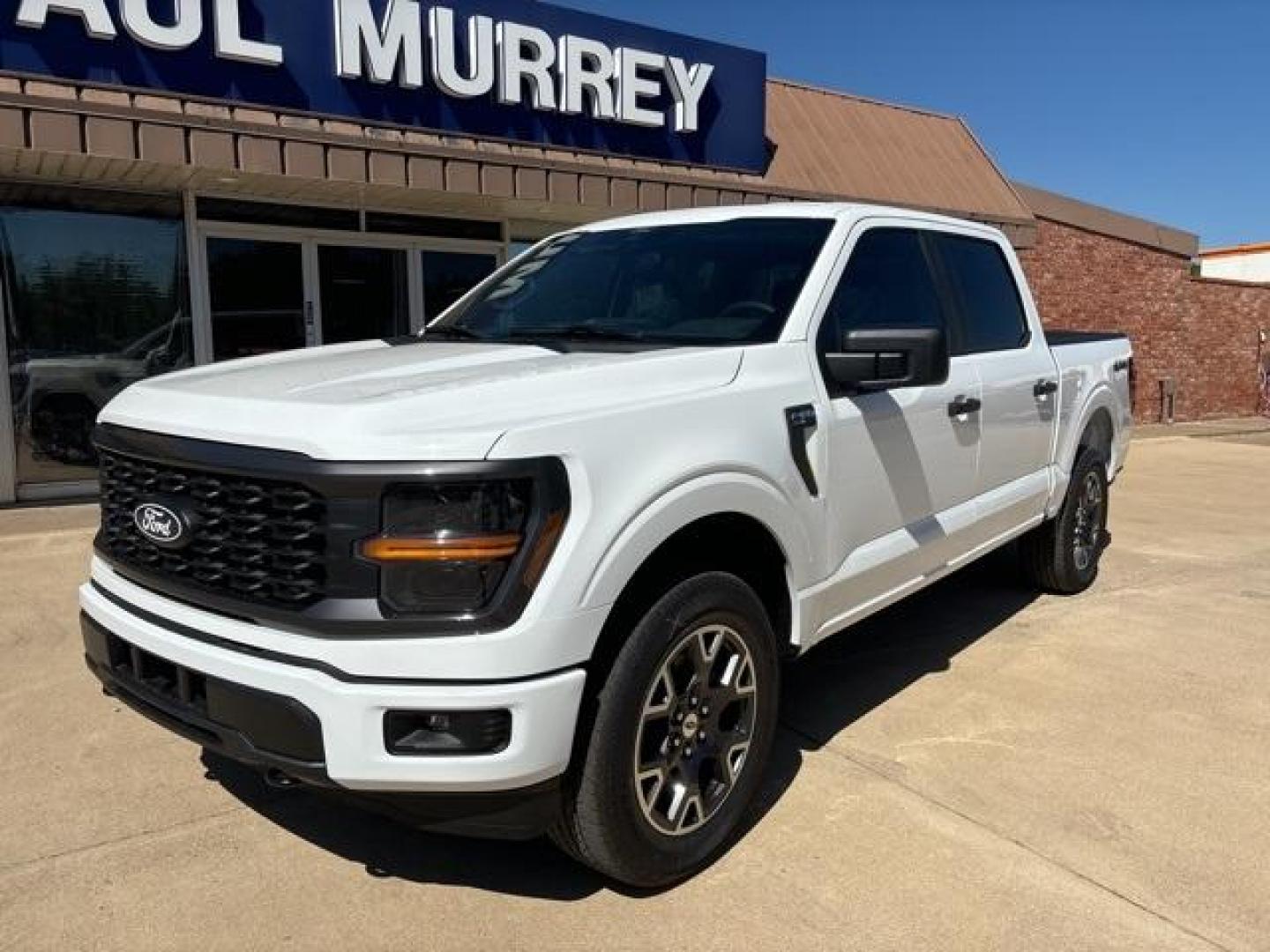 2024 Oxford White /Black Ford F-150 STX (1FTEW2LP9RK) with an 2.7L V6 EcoBoost engine, Automatic transmission, located at 1105 E Mulberry, Kaufman, TX, 75142, (972) 962-2151, 32.589550, -96.300926 - Oxford White 2024 Ford F-150 4D SuperCrew STX 4WD 10-Speed Automatic 2.7L V6 EcoBoost 4WD.<br><br><br>Please call Paul Murrey Ford Inc. In Kaufman Texas A Family Dealership Since 1952 Serving the Dallas Fort Worth and East Texas areas for over 70 years. Please call 972-962-2151 www.murreyford.com ww - Photo#1