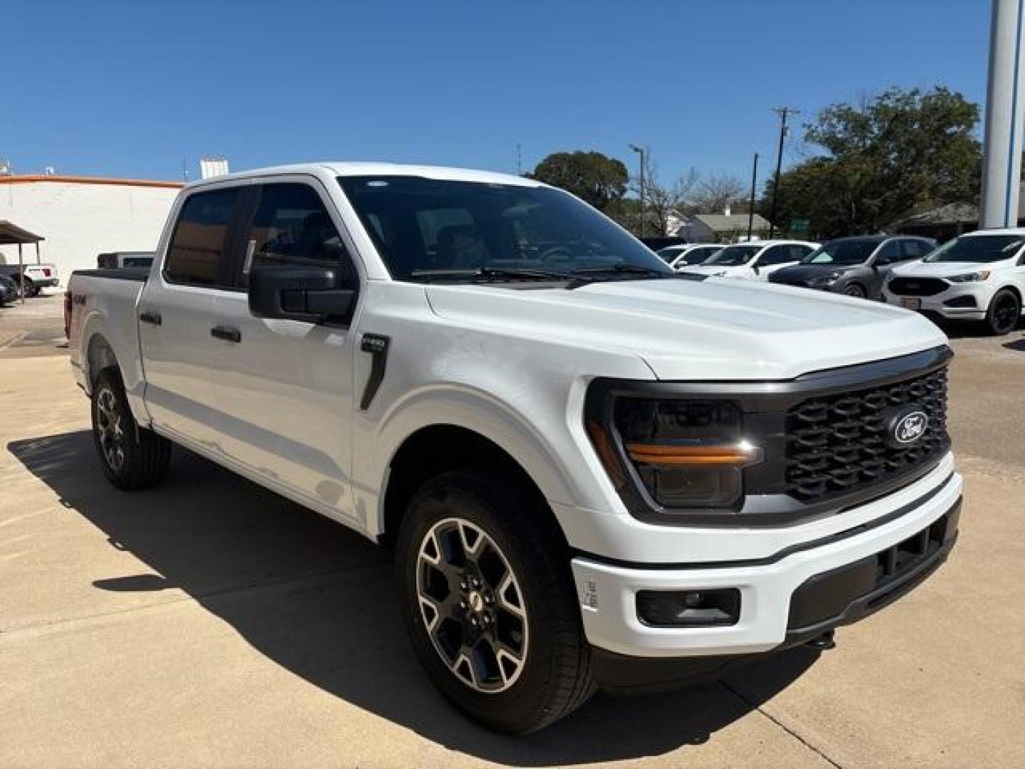 2024 Oxford White /Black Ford F-150 STX (1FTEW2LP9RK) with an 2.7L V6 EcoBoost engine, Automatic transmission, located at 1105 E Mulberry, Kaufman, TX, 75142, (972) 962-2151, 32.589550, -96.300926 - Oxford White 2024 Ford F-150 4D SuperCrew STX 4WD 10-Speed Automatic 2.7L V6 EcoBoost 4WD.<br><br><br>Please call Paul Murrey Ford Inc. In Kaufman Texas A Family Dealership Since 1952 Serving the Dallas Fort Worth and East Texas areas for over 70 years. Please call 972-962-2151 www.murreyford.com ww - Photo#5